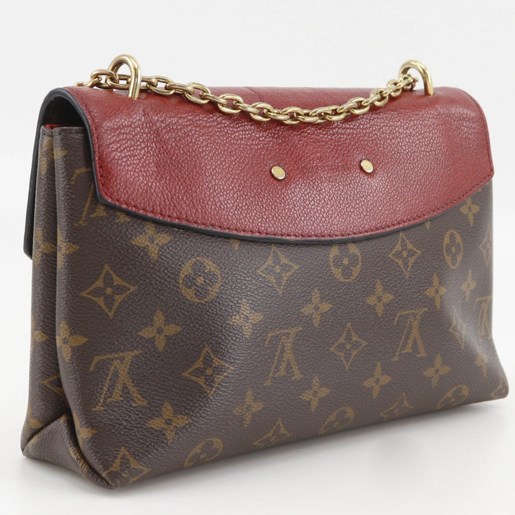 Louis Vuitton Brown Cerise Monogram Canvas Shoulder Bag (Pre-Owned)