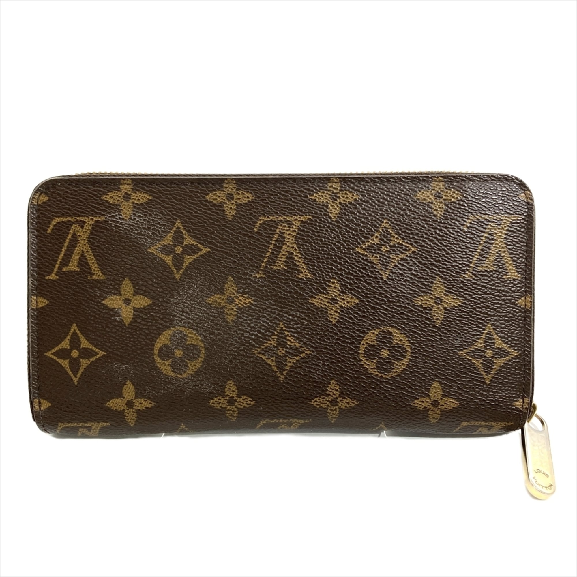 Louis Vuitton Monogram Brown Monogram Long Wallet (Bi-Fold) (Pre-Owned)