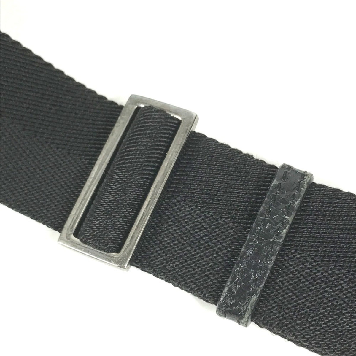 Gucci Black Gg Canvas Leather Fanny Pack (Pre-Owned)