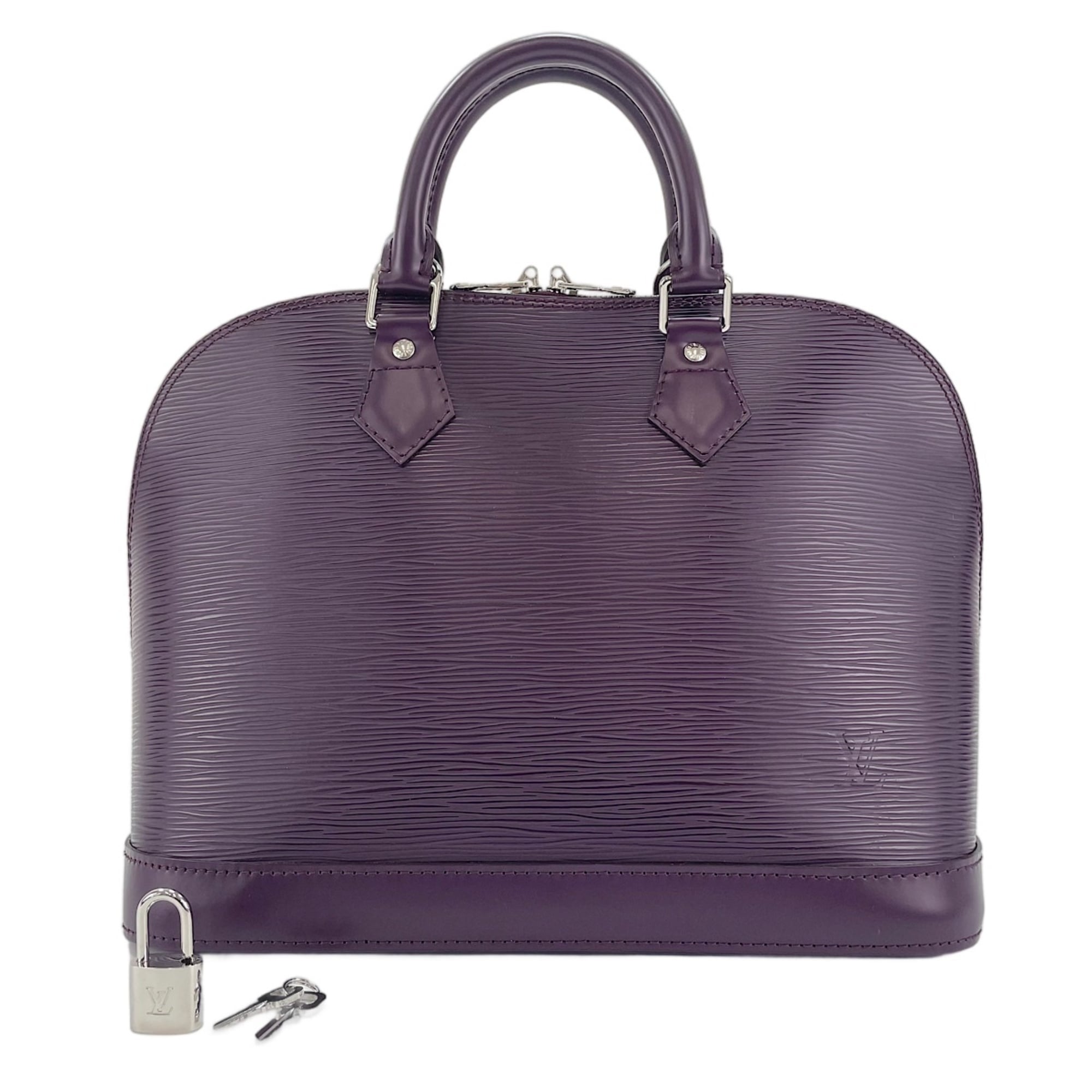 Louis Vuitton Purple Handbag (Pre-Owned)