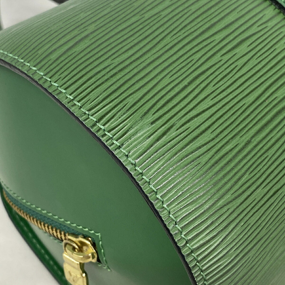 Louis Vuitton Borneo Green Handbag (Pre-Owned)