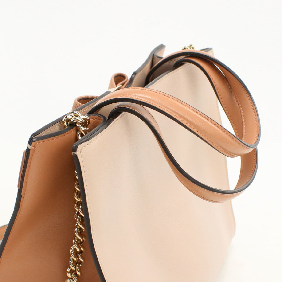 Salvatore Ferragamo Pink Leather Tote Bag (Pre-Owned)