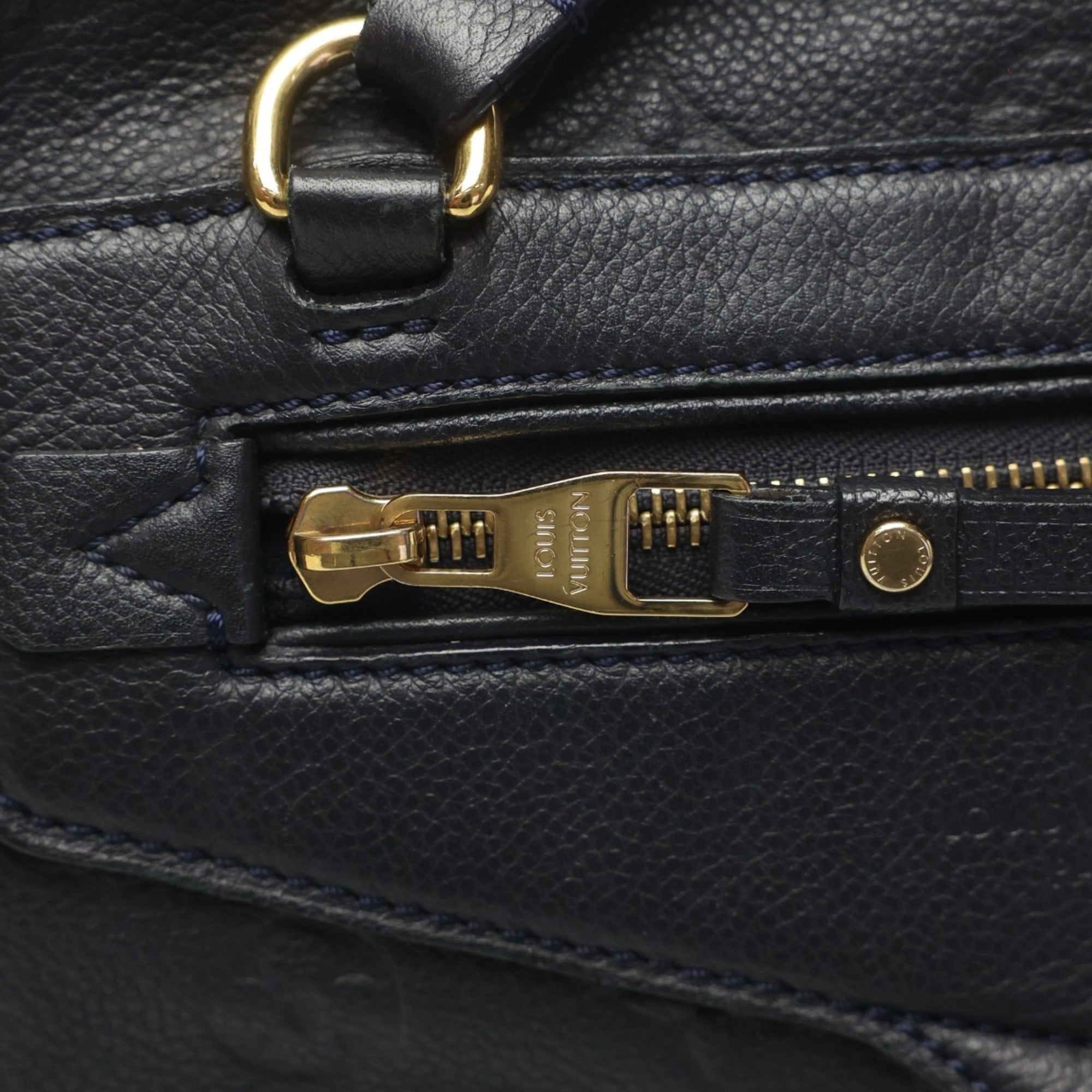 Louis Vuitton Black Infini Monogram Empreinte Tote Bag (Pre-Owned)