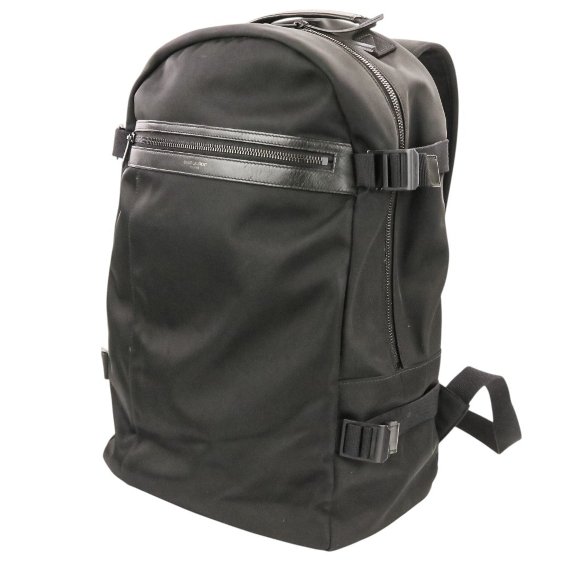 Yves Saint Laurent Black Backpack (Pre-Owned)
