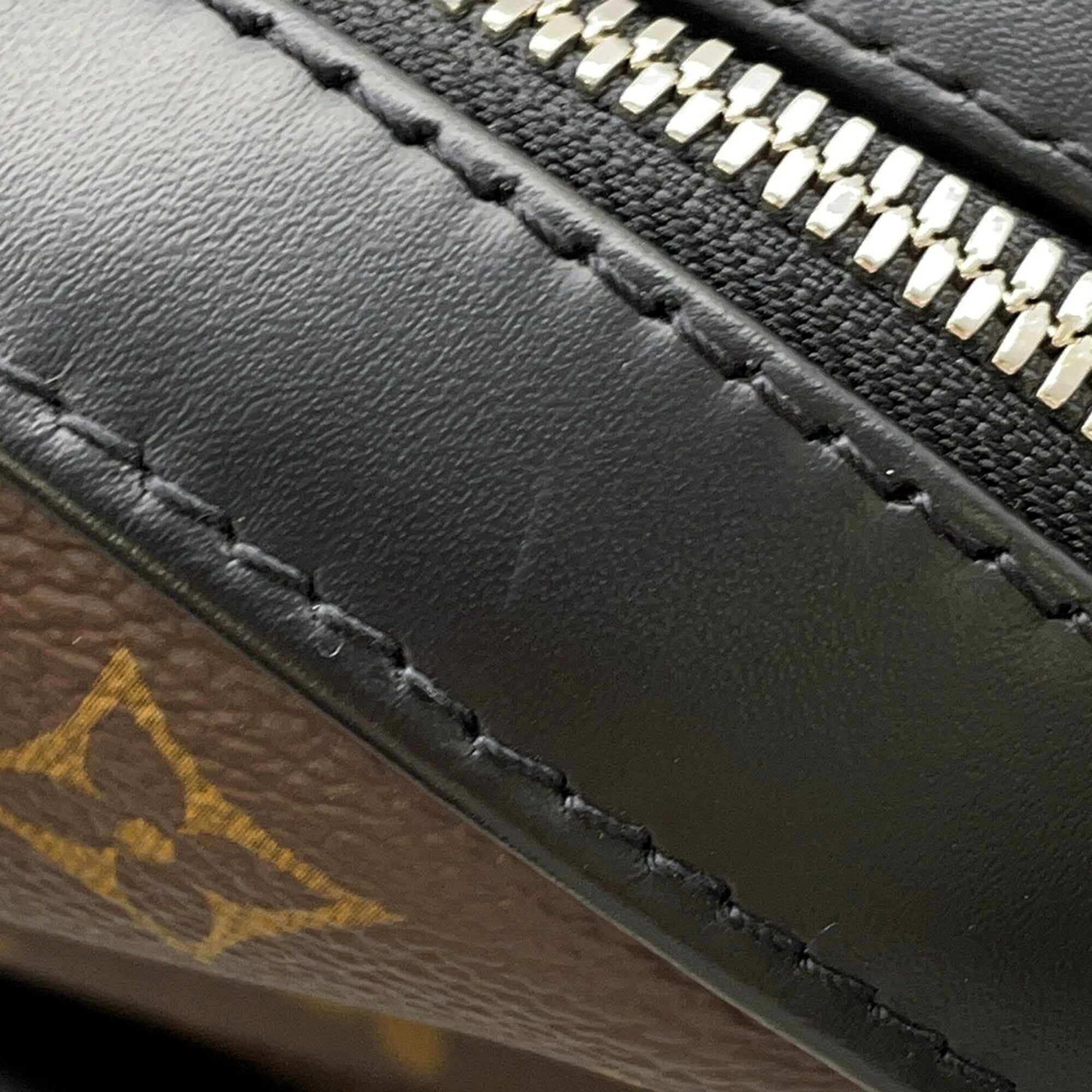Louis Vuitton Black Bordeaux Monogram Macassar Noir Monogram Handbag (Pre-Owned)