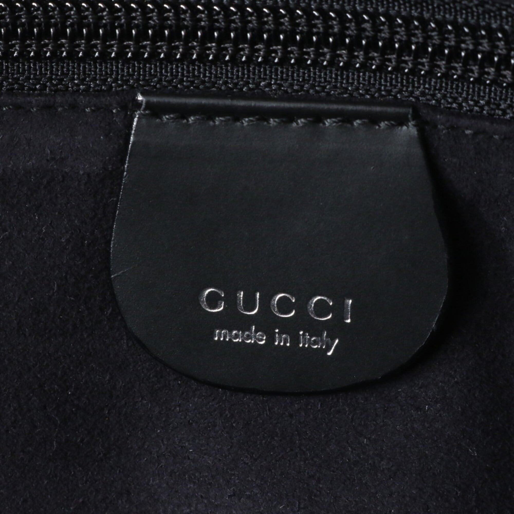 Gucci Black Leather Boston Bag Tote Bag (Pre-Owned)