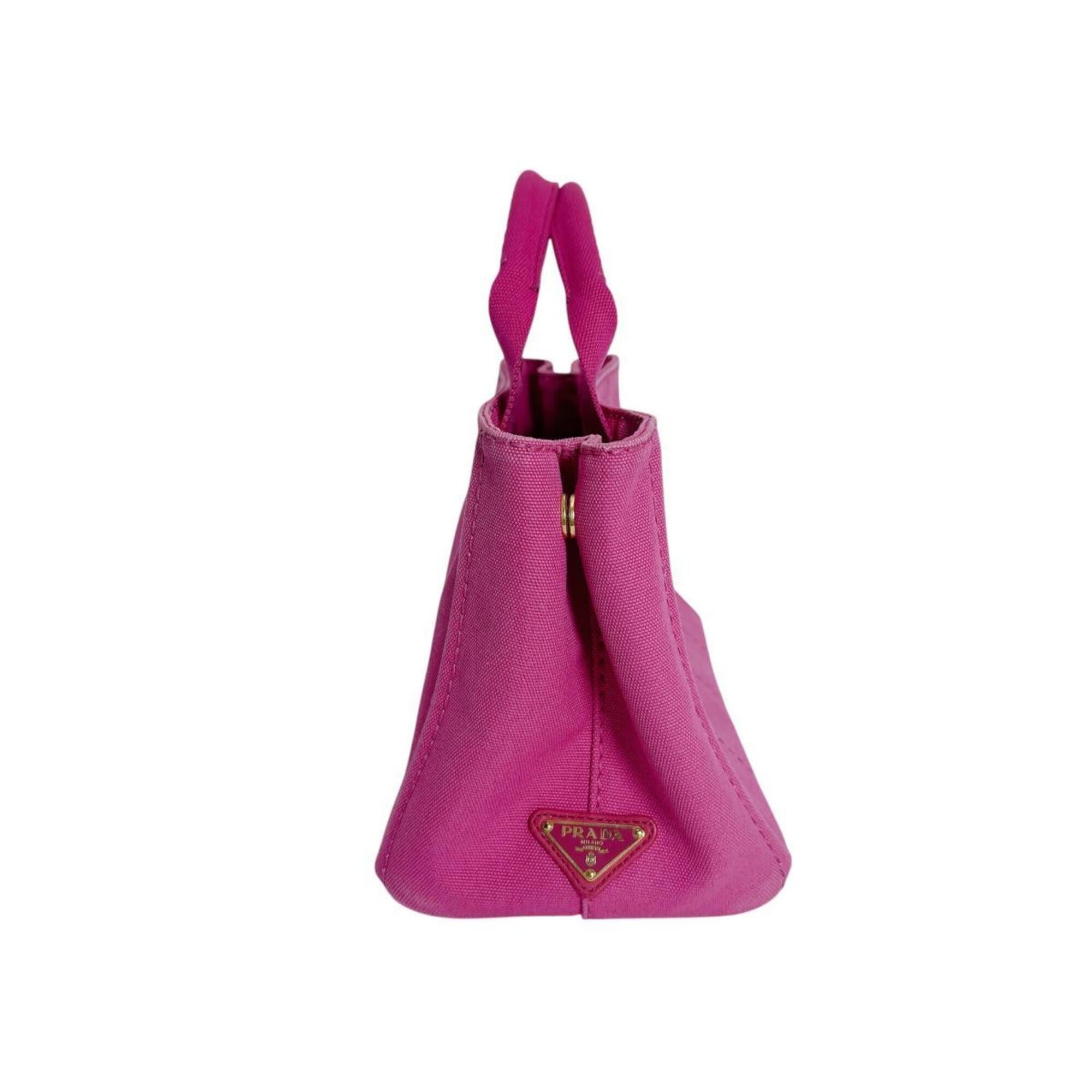 Prada Pink Denim Tote Bag (Pre-Owned)