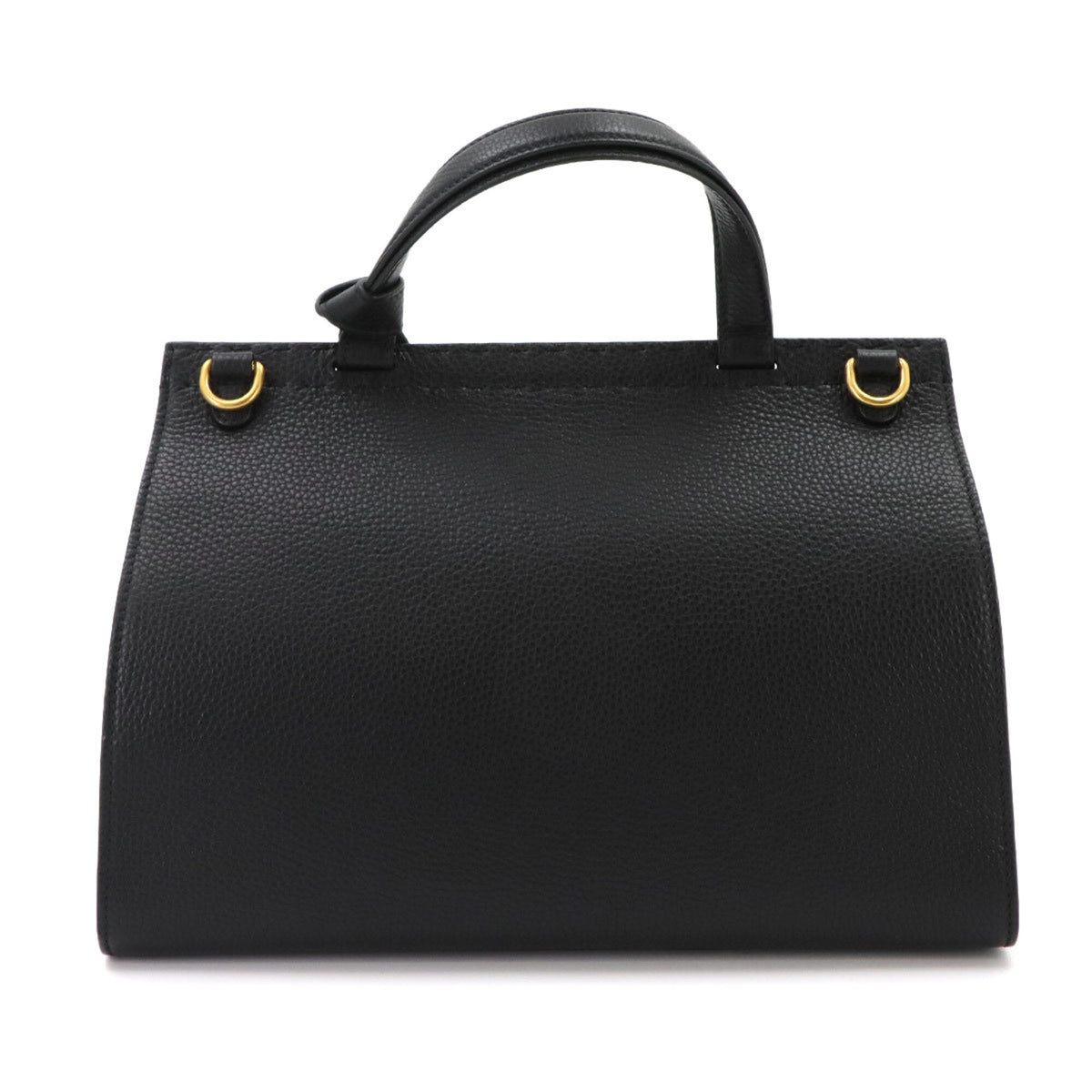 Gucci Black Leather Handbag (Pre-Owned)