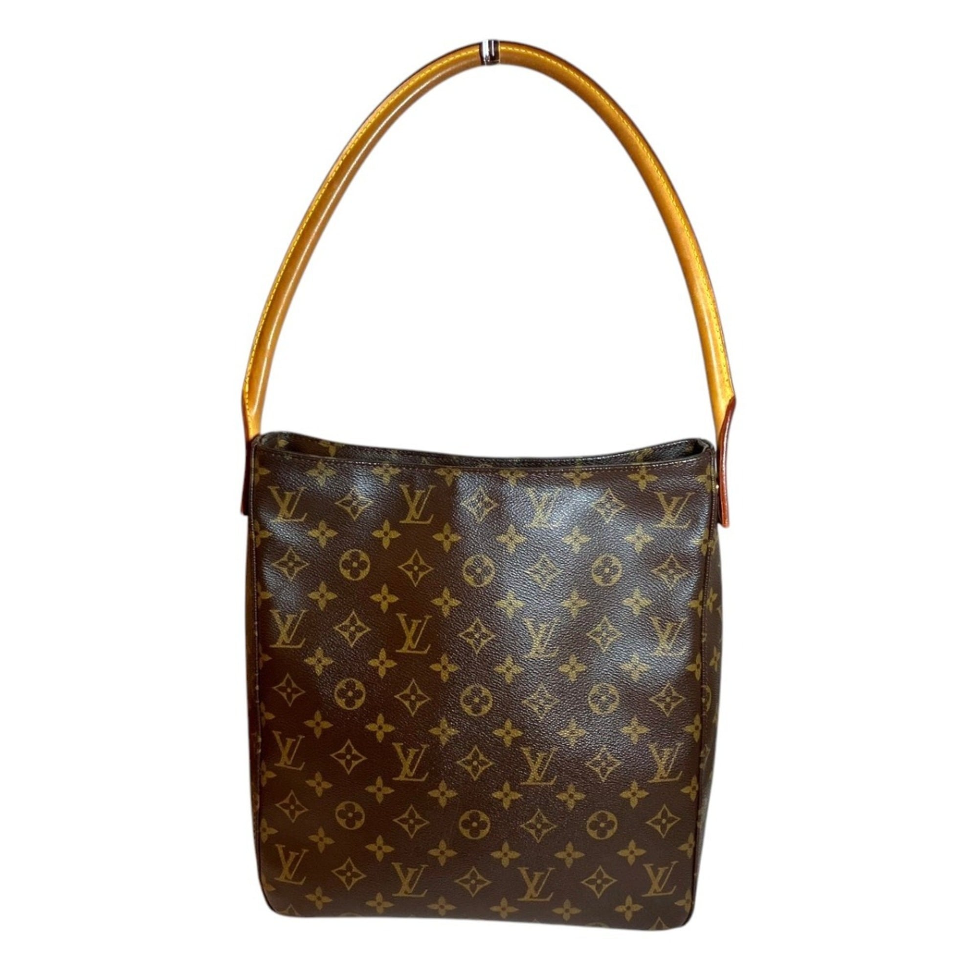 Louis Vuitton Brown Monogram Shoulder Bag (Pre-Owned)