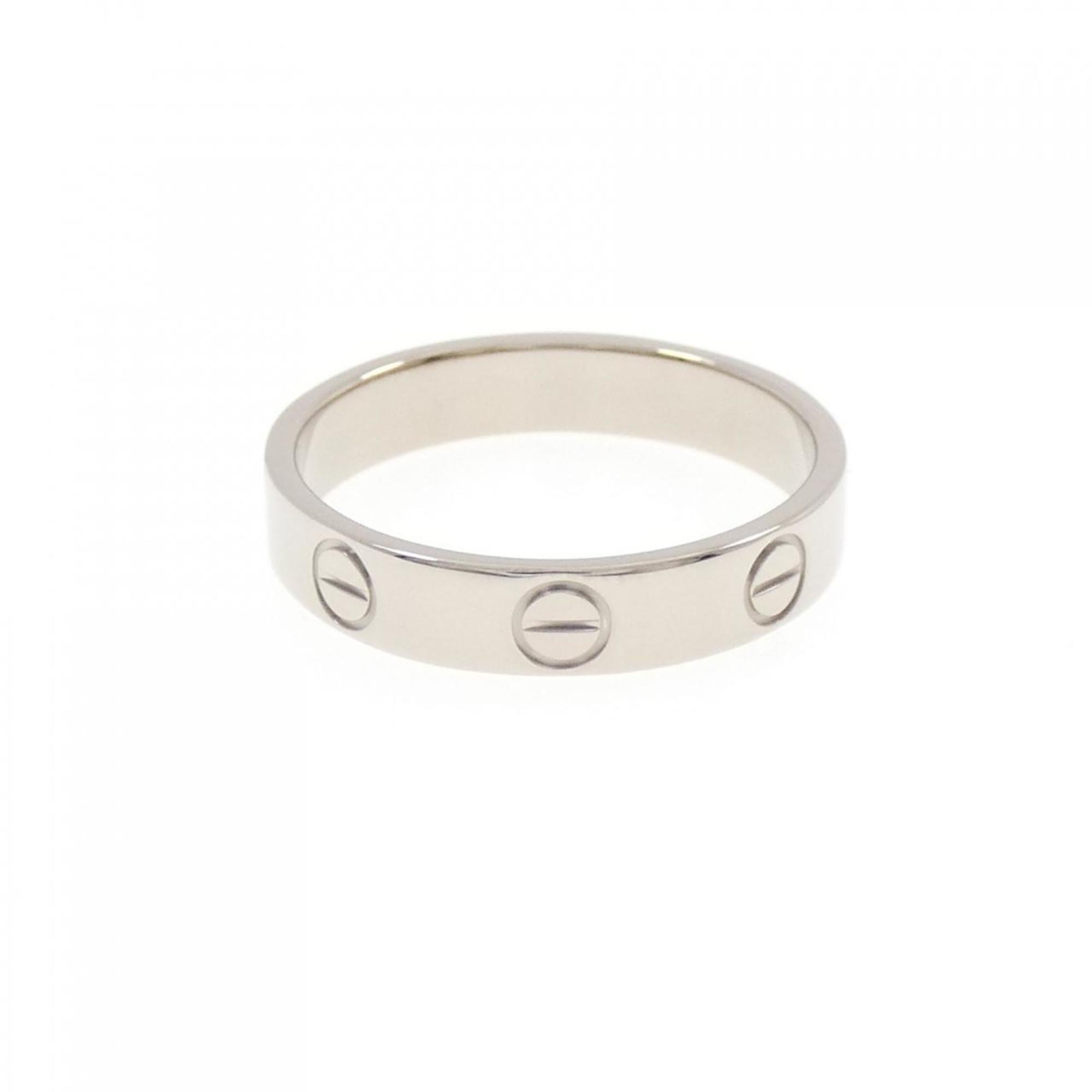 Cartier White Gold White Gold (18K) Band Ring (Pre-Owned)