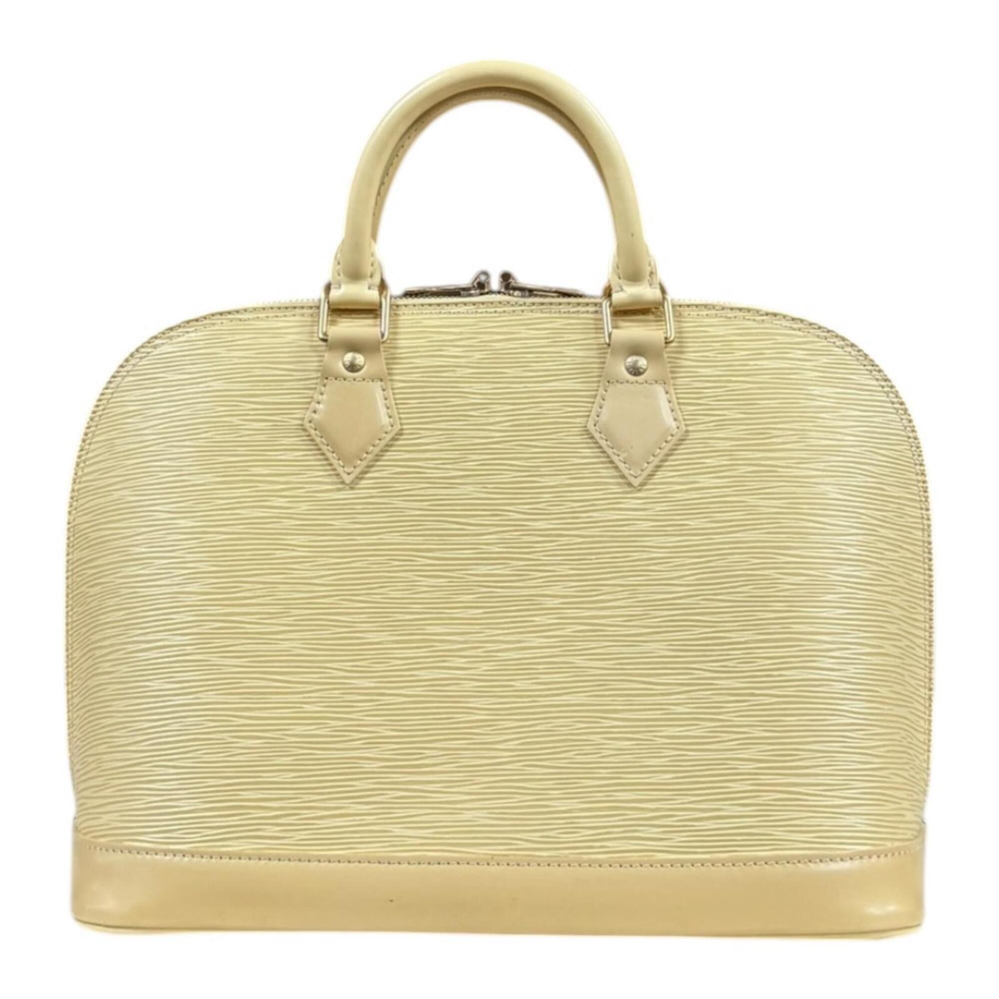 Louis Vuitton Epi Beige Epi Leather Handbag (Pre-Owned)