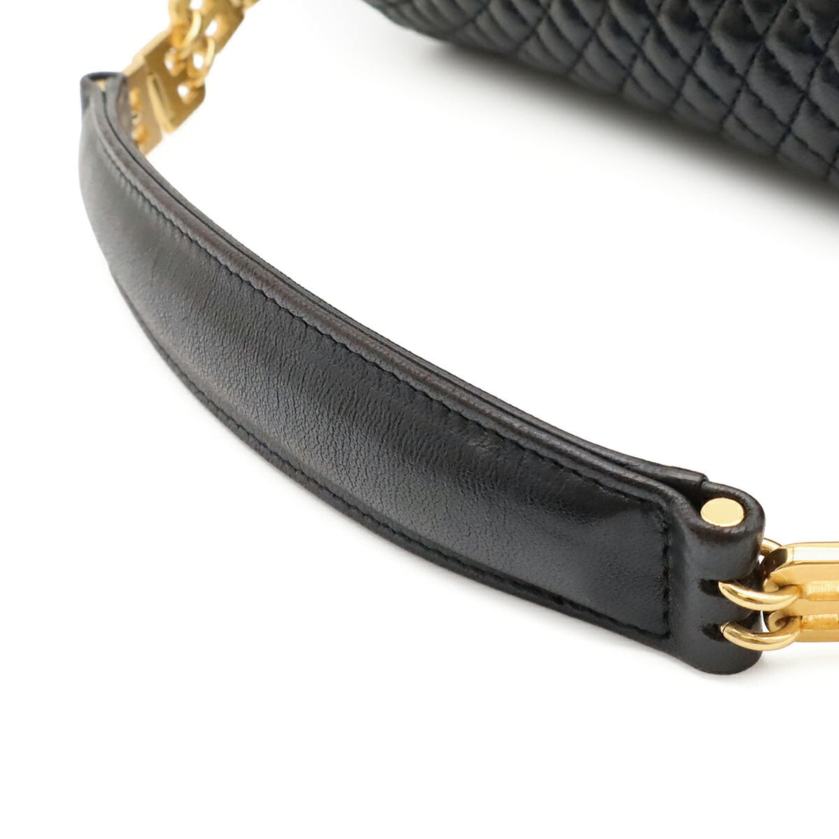 Bally Black Leather Handbag (Pre-Owned)