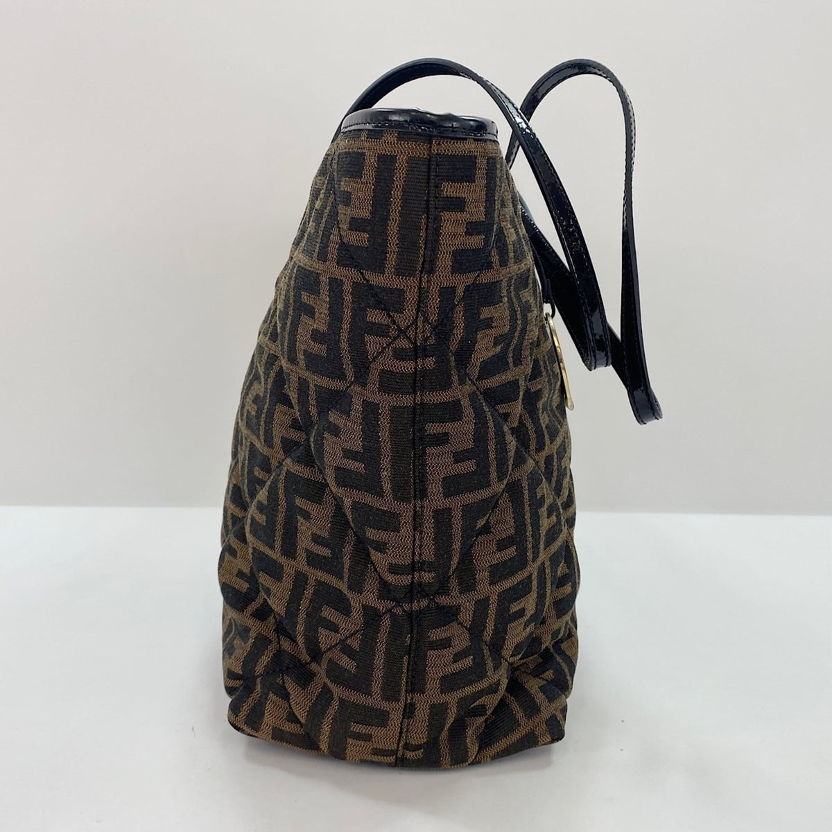 Fendi Zucca Brown Zucca Tote Bag (Pre-Owned)