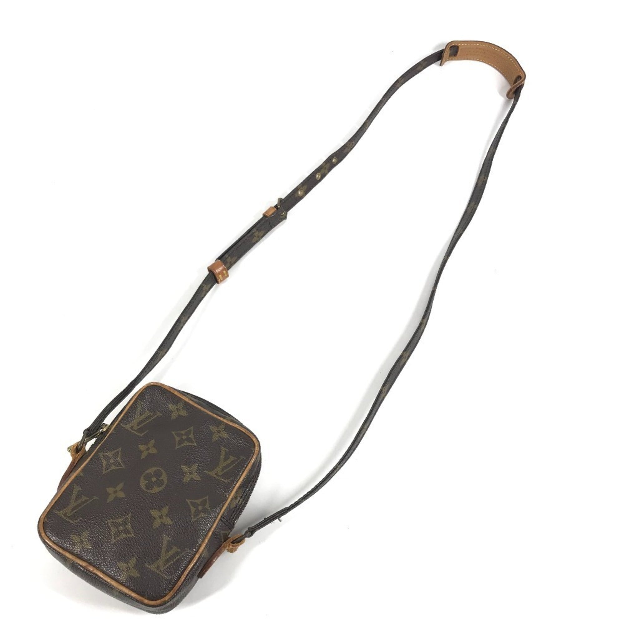 Louis Vuitton Brown Monogram Monogram Canvas Pochette Shoulder Bag (Pre-Owned)