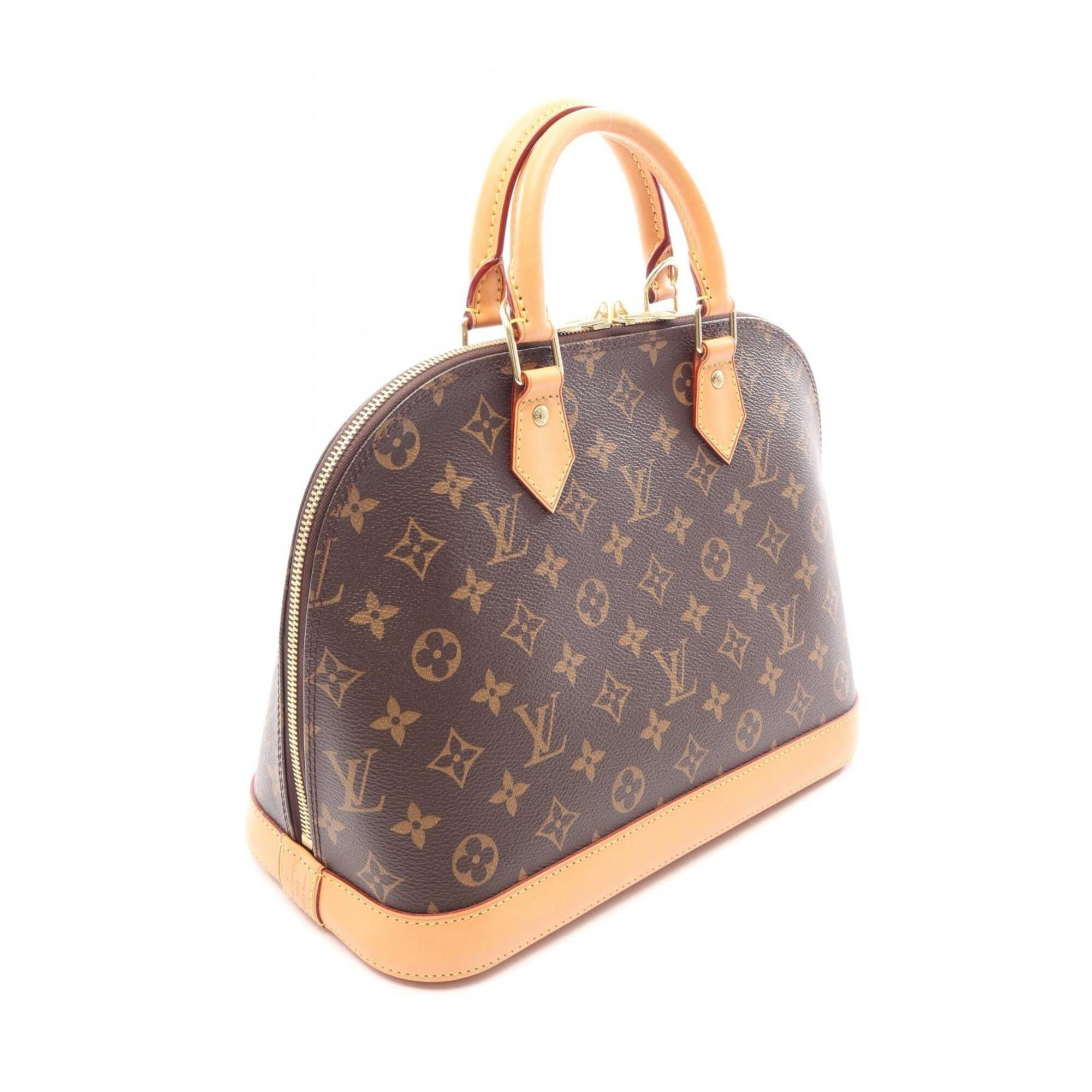 Louis Vuitton Brown Monogram Monogram Leather Handbag (Pre-Owned)
