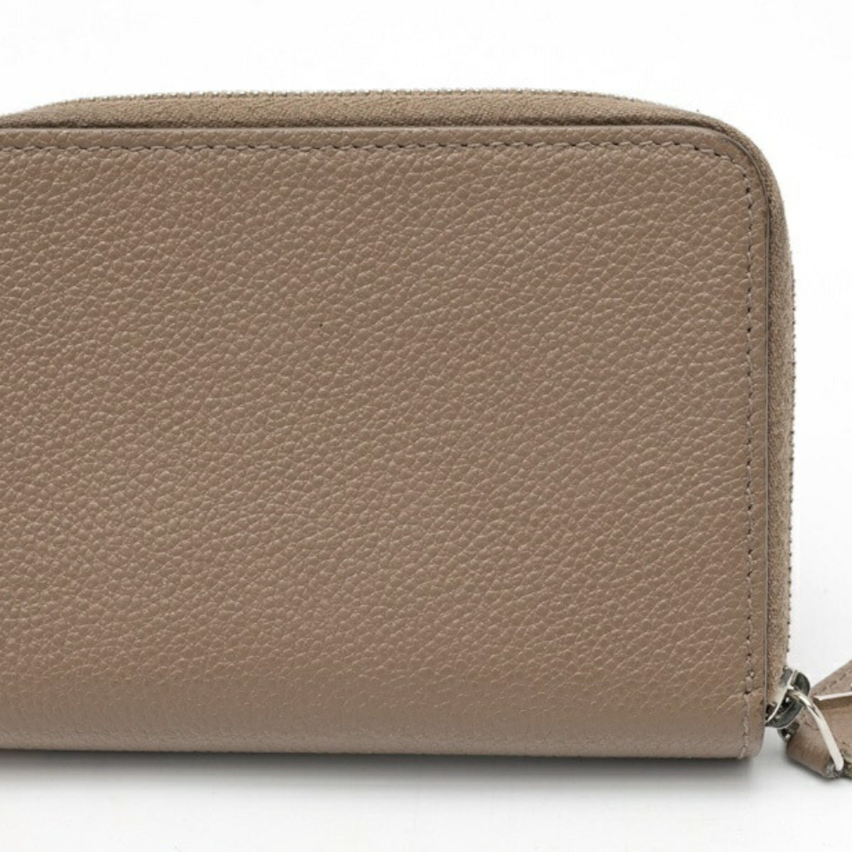 Saint Laurent Grayish Leather Wallet (Bi-Fold) (Pre-Owned)