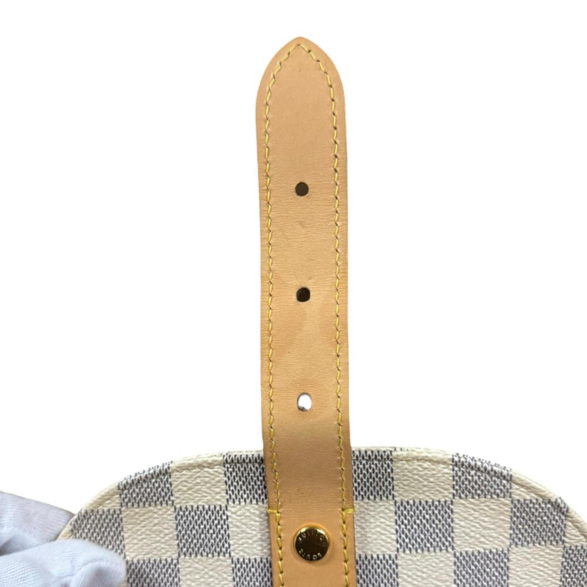 Louis Vuitton White Damier Azur Backpack (Pre-Owned)