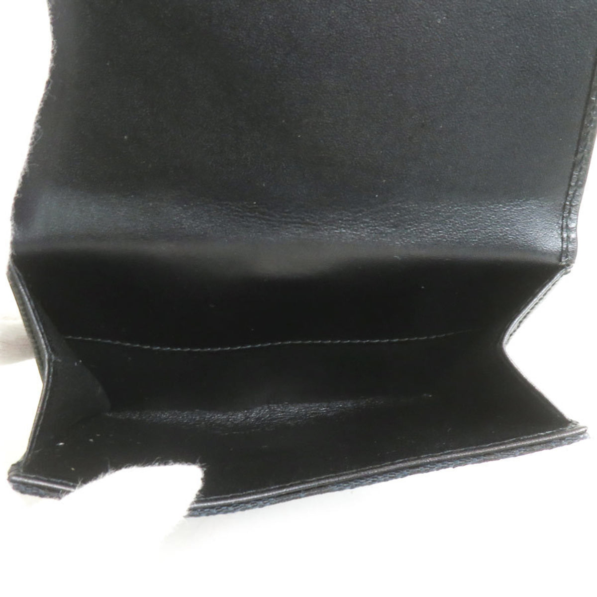 Gucci Black Gg Canvas Leather Wallet (Bi-Fold) (Pre-Owned)