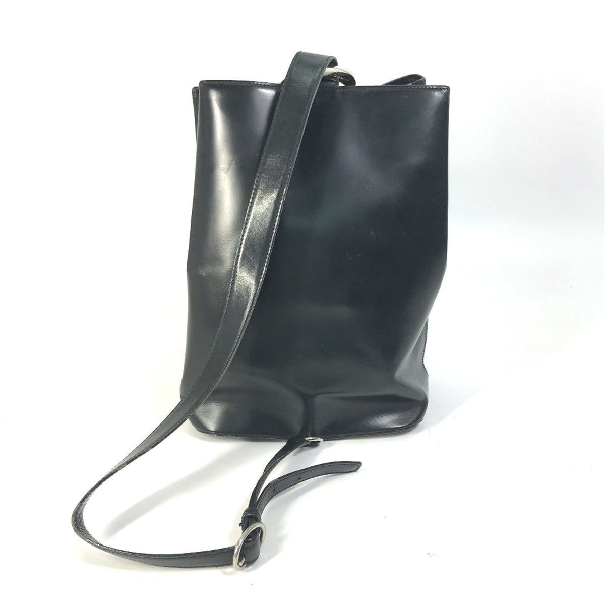 Cartier Black Leather Shoulder Bag (Pre-Owned)