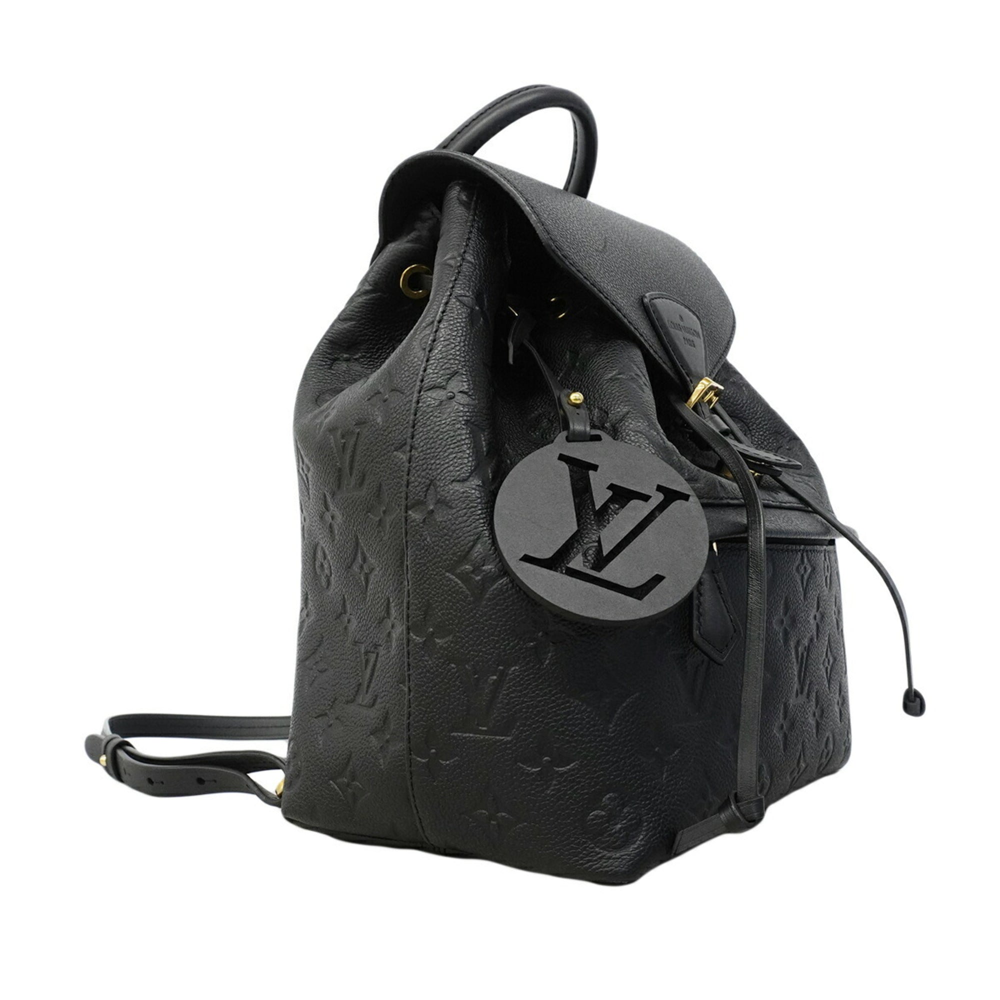 Louis Vuitton Noir Backpack (Pre-Owned)