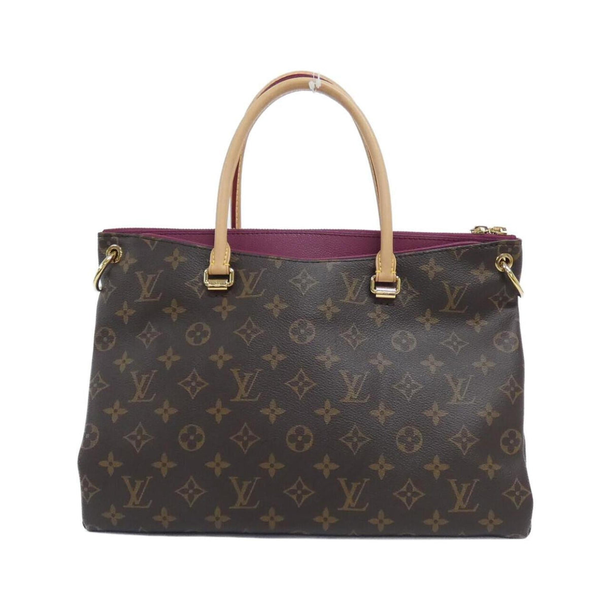 Louis Vuitton Aurore Marron Coated Canvas Handbag (Pre-Owned)