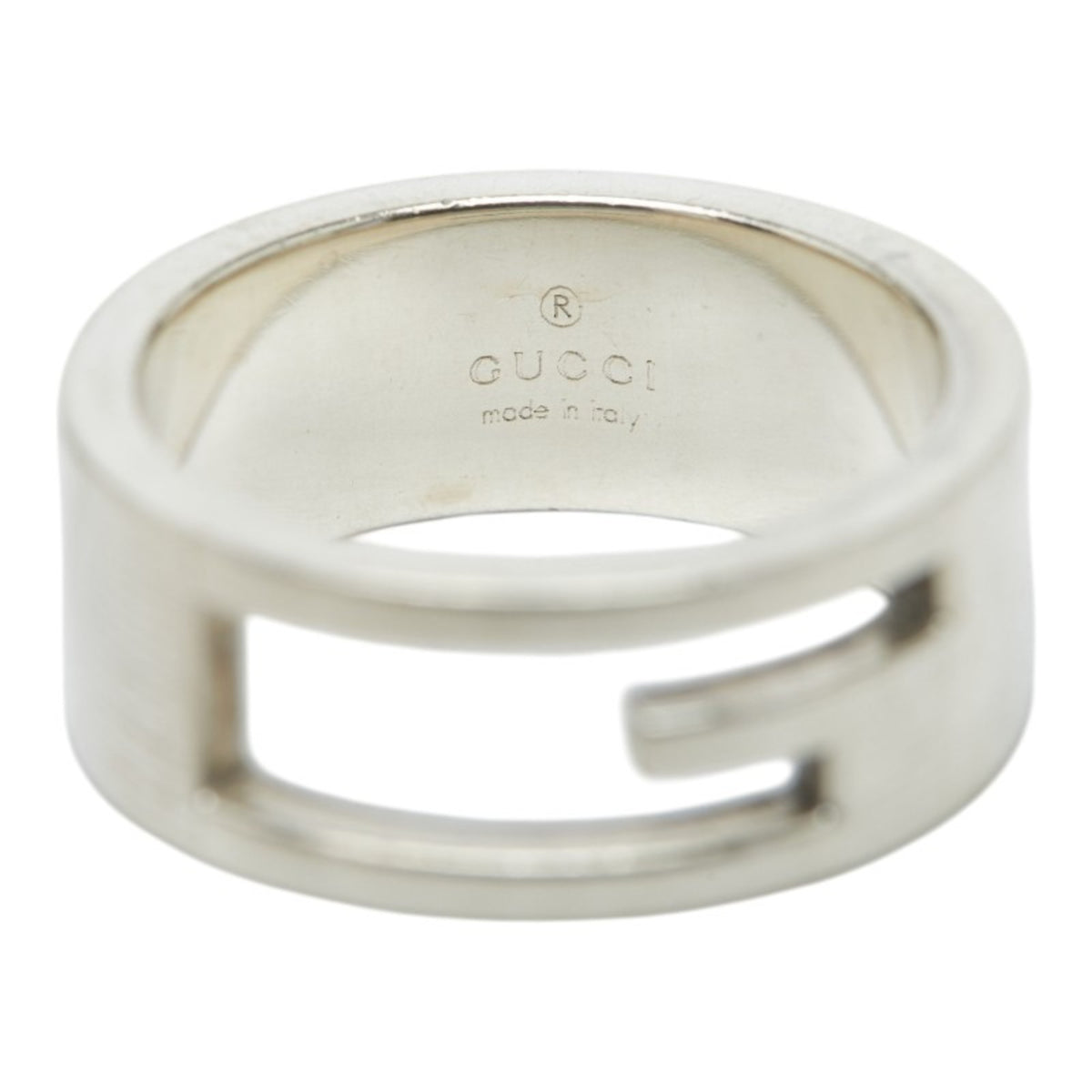 Gucci Silver Silver 925 Band Ring (Pre-Owned)