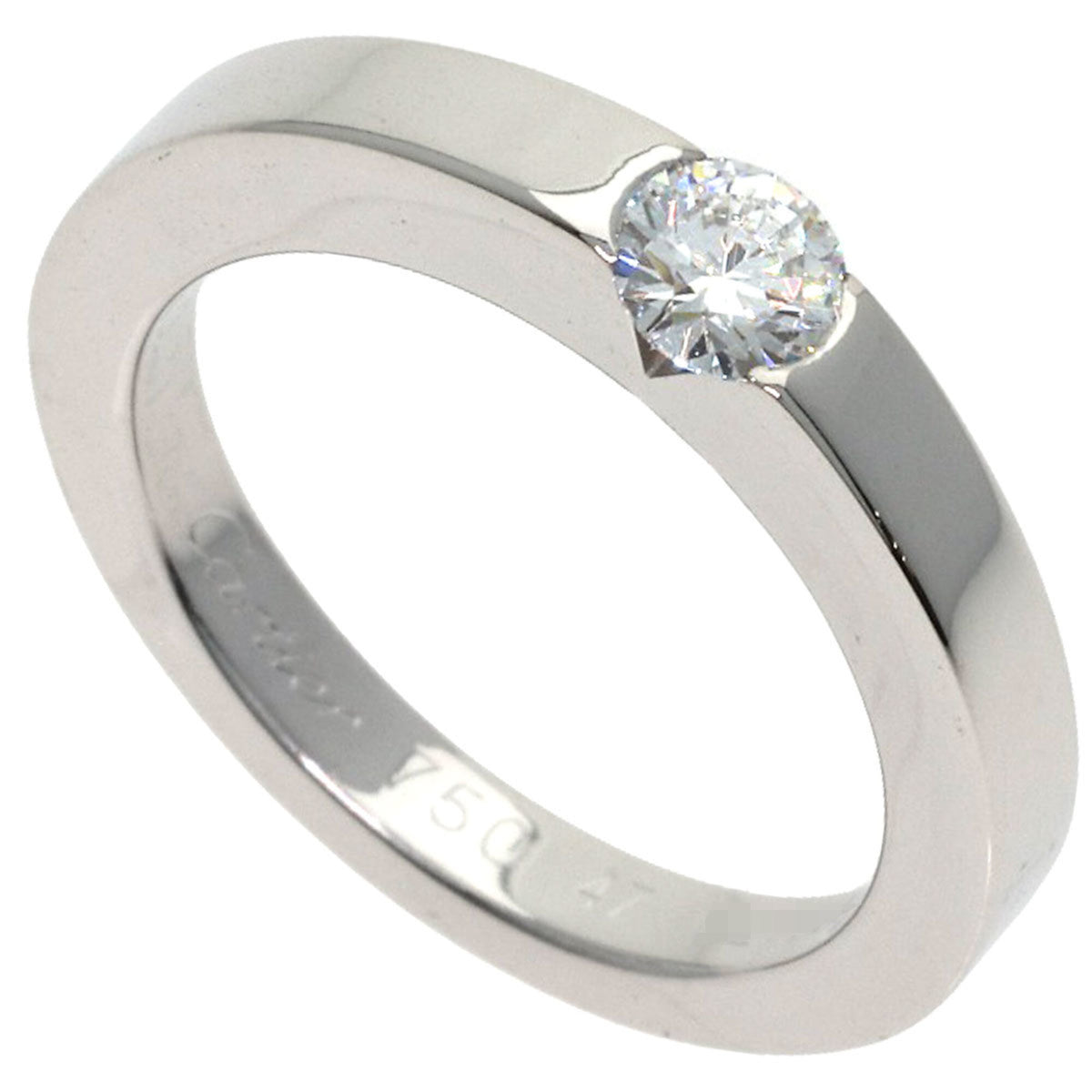 Cartier White Gold (18K) Band Ring (Pre-Owned)