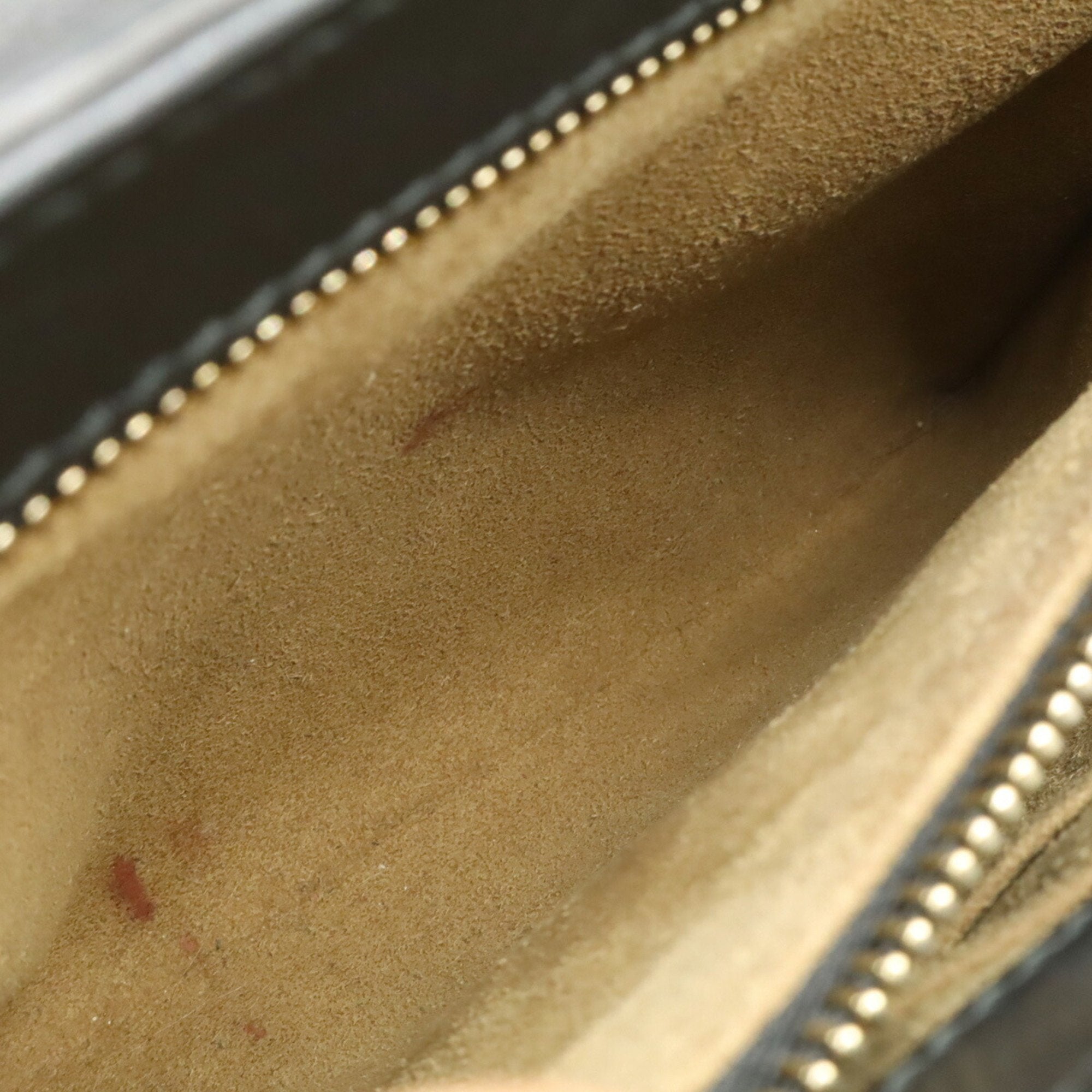 Gucci Beige Black Brown Pvc Leather Shoulder Bag (Pre-Owned)