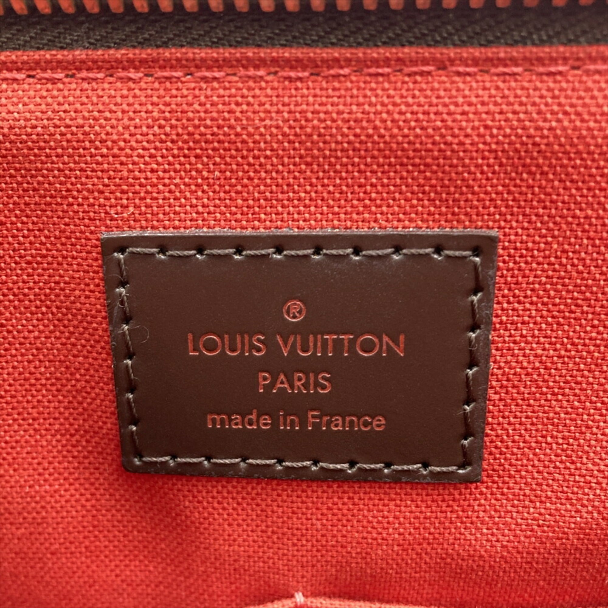 Louis Vuitton Brown Damier Canvas Tote Bag (Pre-Owned)