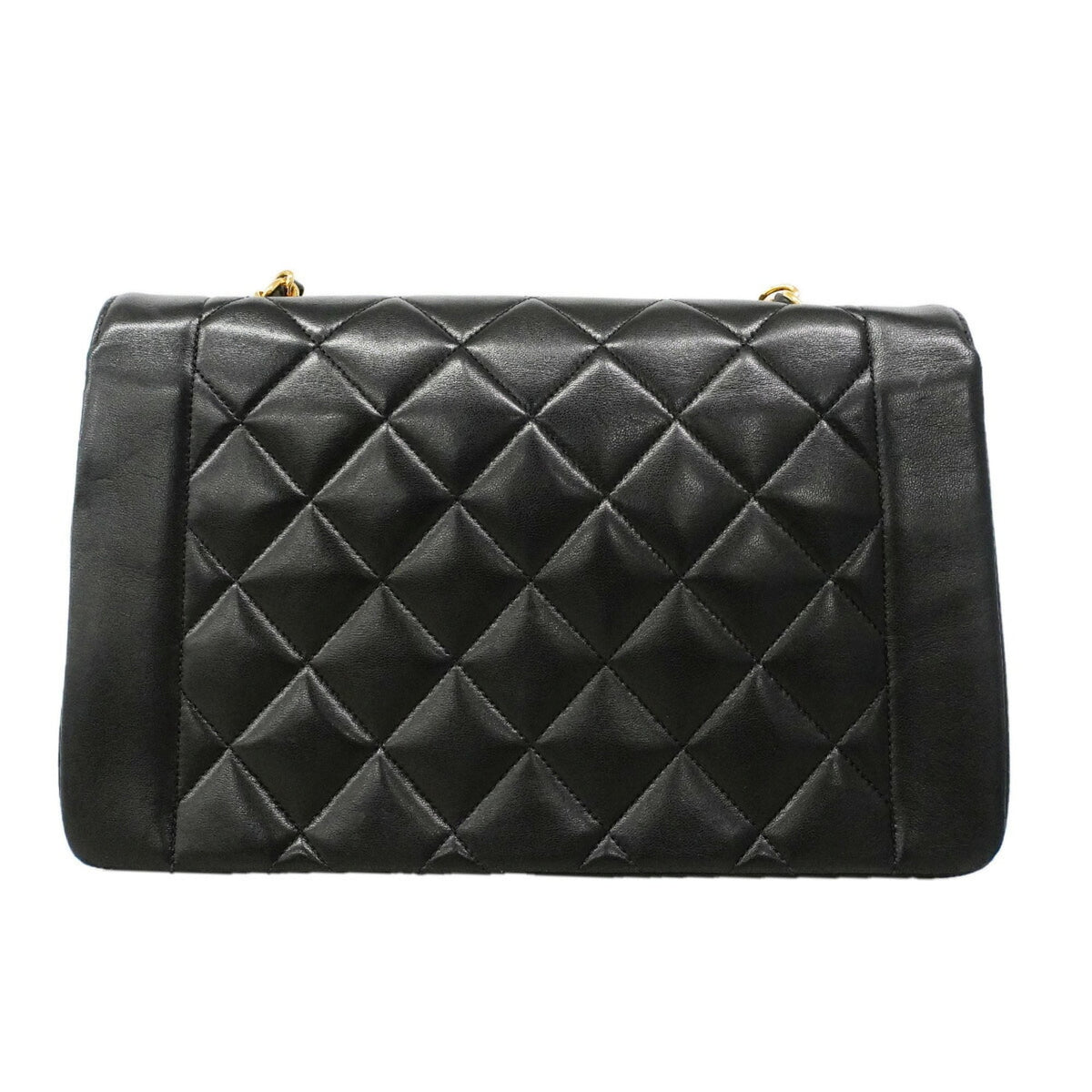 Chanel Black Leather Shoulder Bag (Pre-Owned)