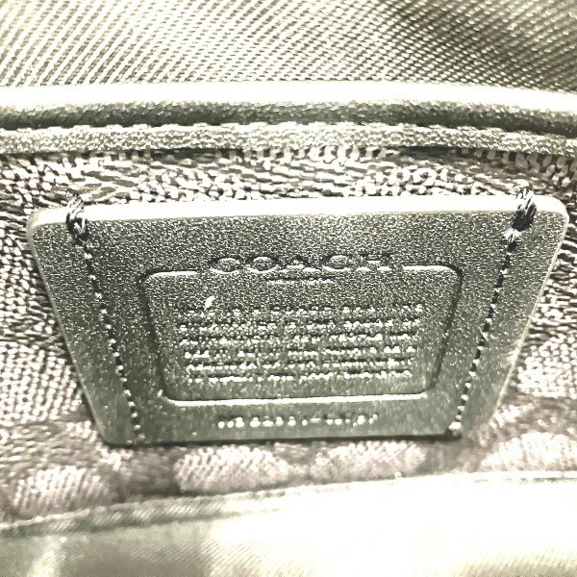 Coach Black Leather Handbag Pouch (Pre-Owned)