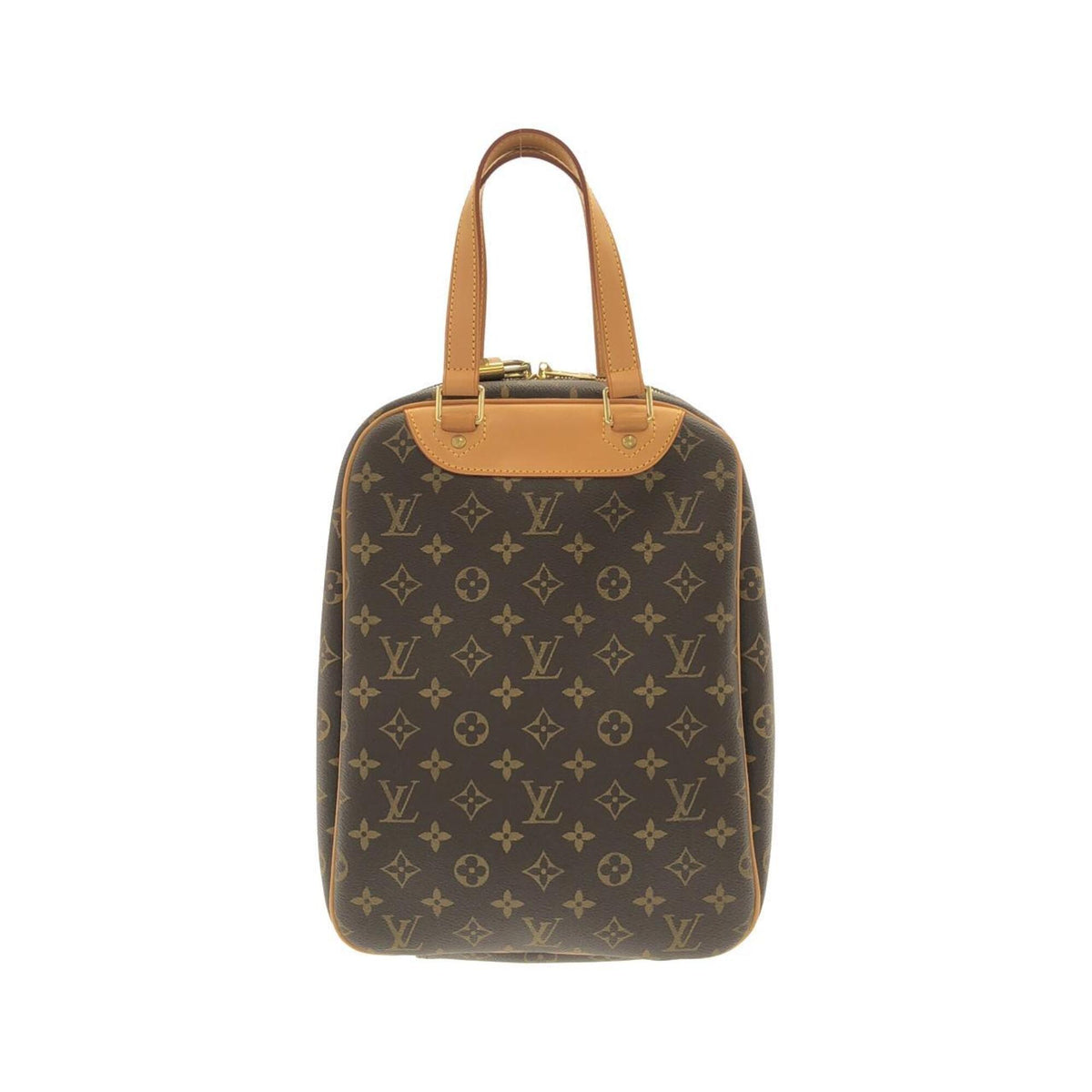 Louis Vuitton Brown Coated Canvas Handbag (Pre-Owned)