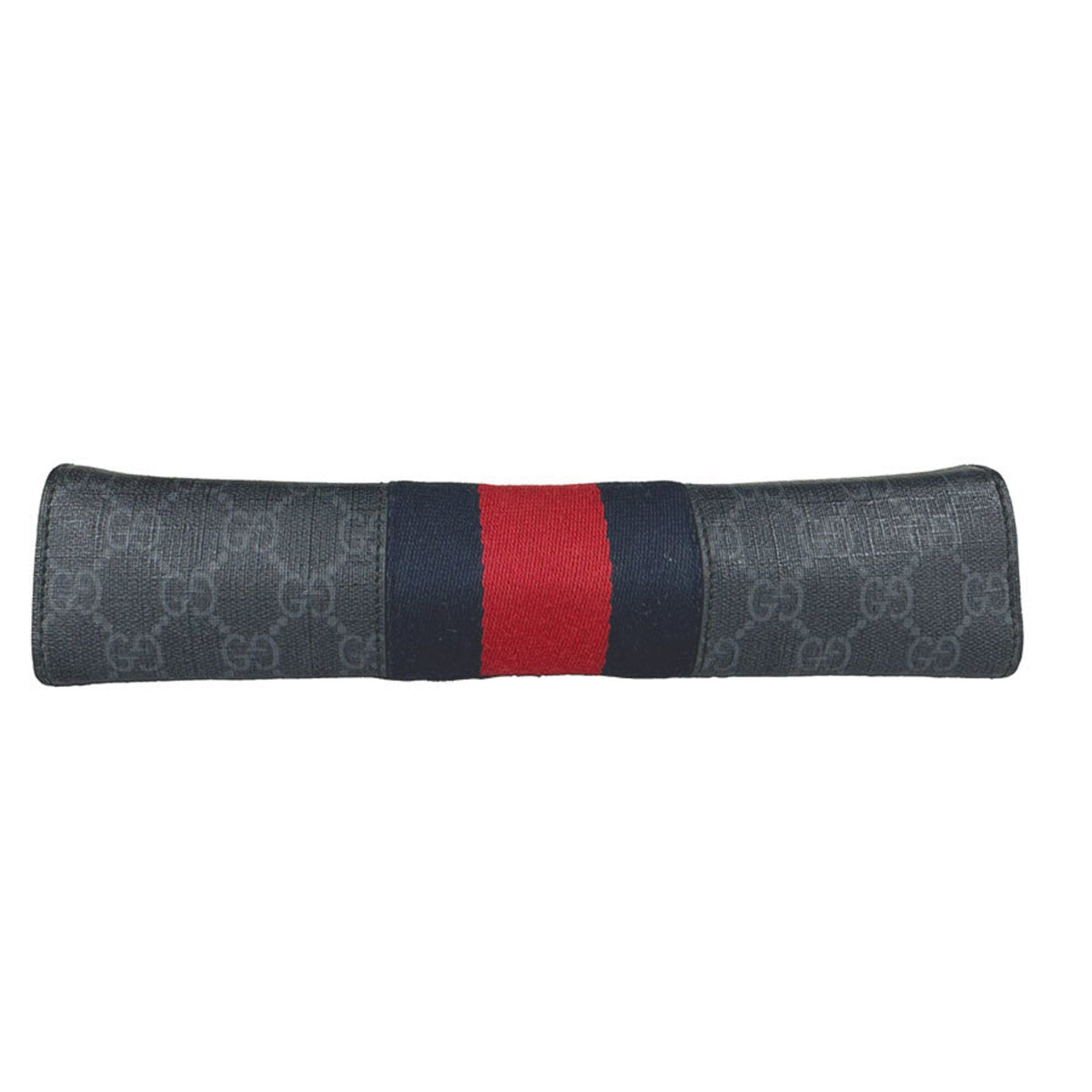 Gucci Navy Gg Supreme Clutch Bag (Pre-Owned)