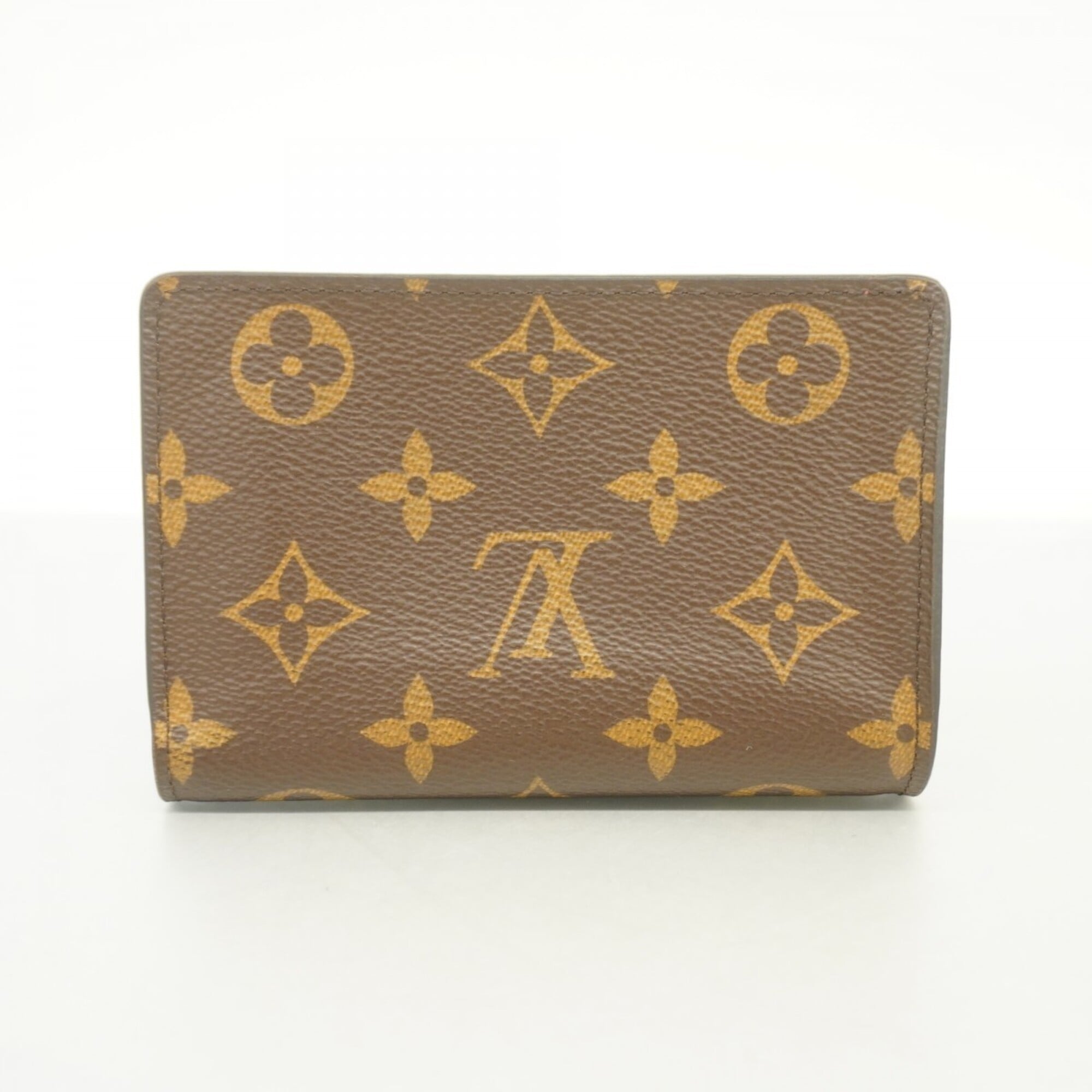 Louis Vuitton Brown Fuchsia Wallet (Bi-Fold) (Pre-Owned)