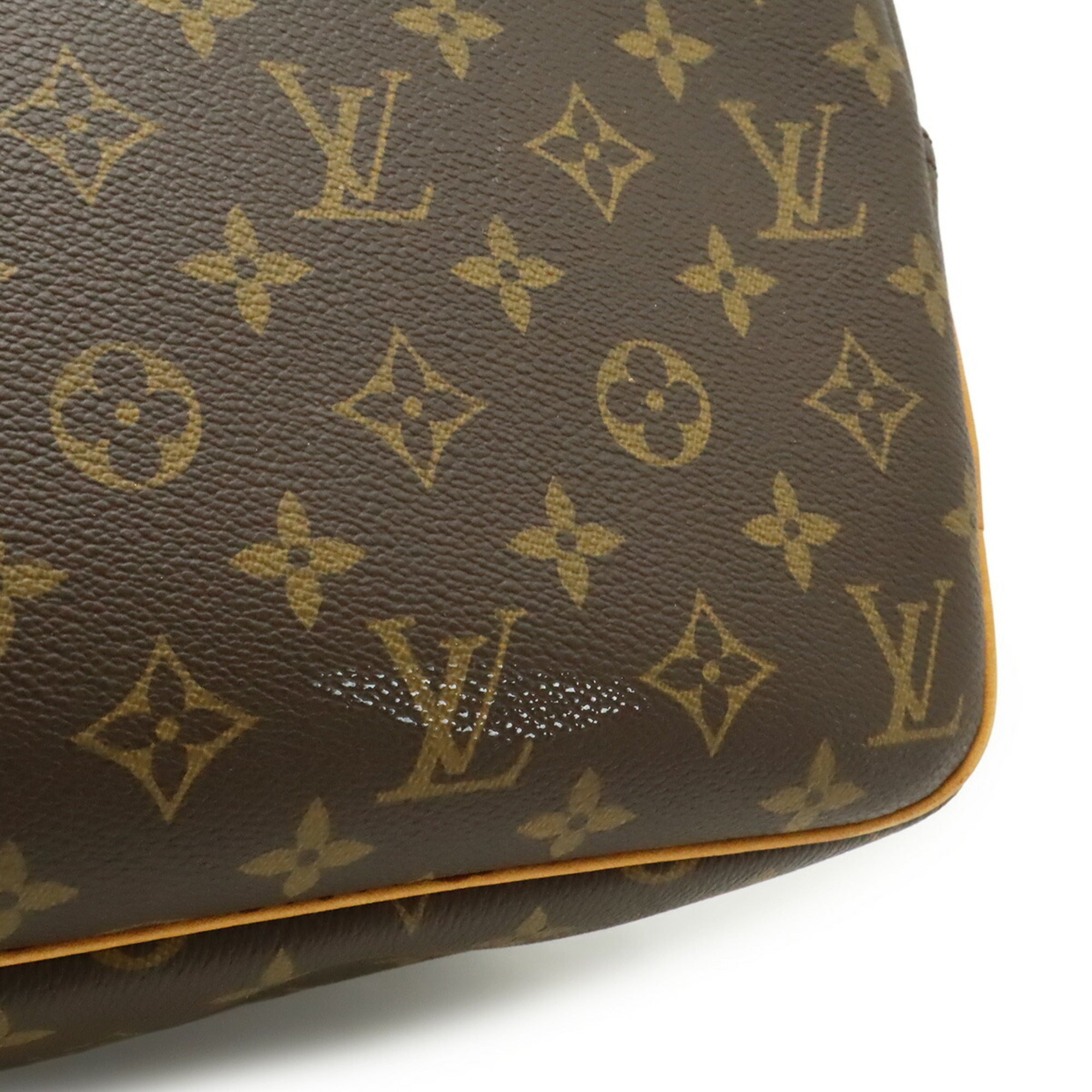 Louis Vuitton Brown Monogram Monogram Canvas Pvc Boston Bag Handbag Sports Bag (Pre-Owned)