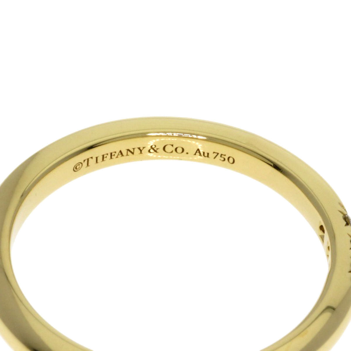 Tiffany Yellow Gold (18K) Band Ring (Pre-Owned)