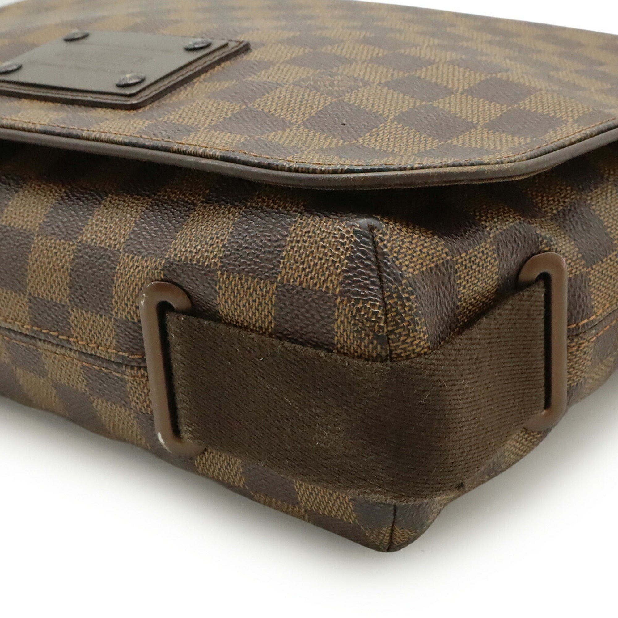 Louis Vuitton Brown Damier Canvas Pvc Shoulder Bag (Pre-Owned)