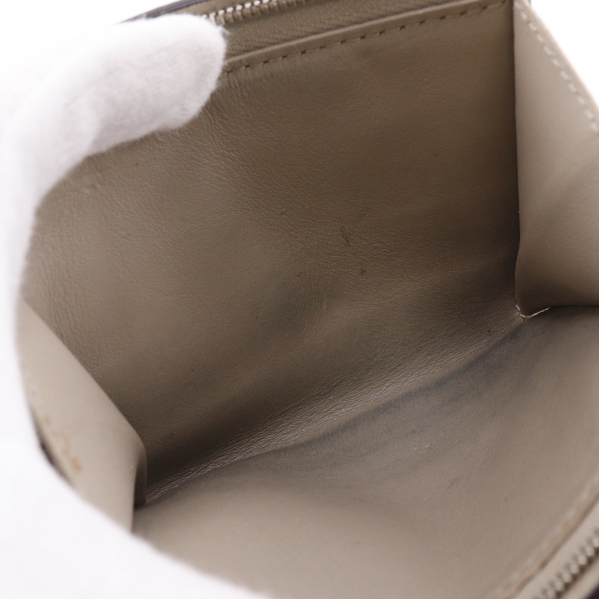Louis Vuitton Gray Iris Mahina Leather Wallet (Bi-Fold) (Pre-Owned)