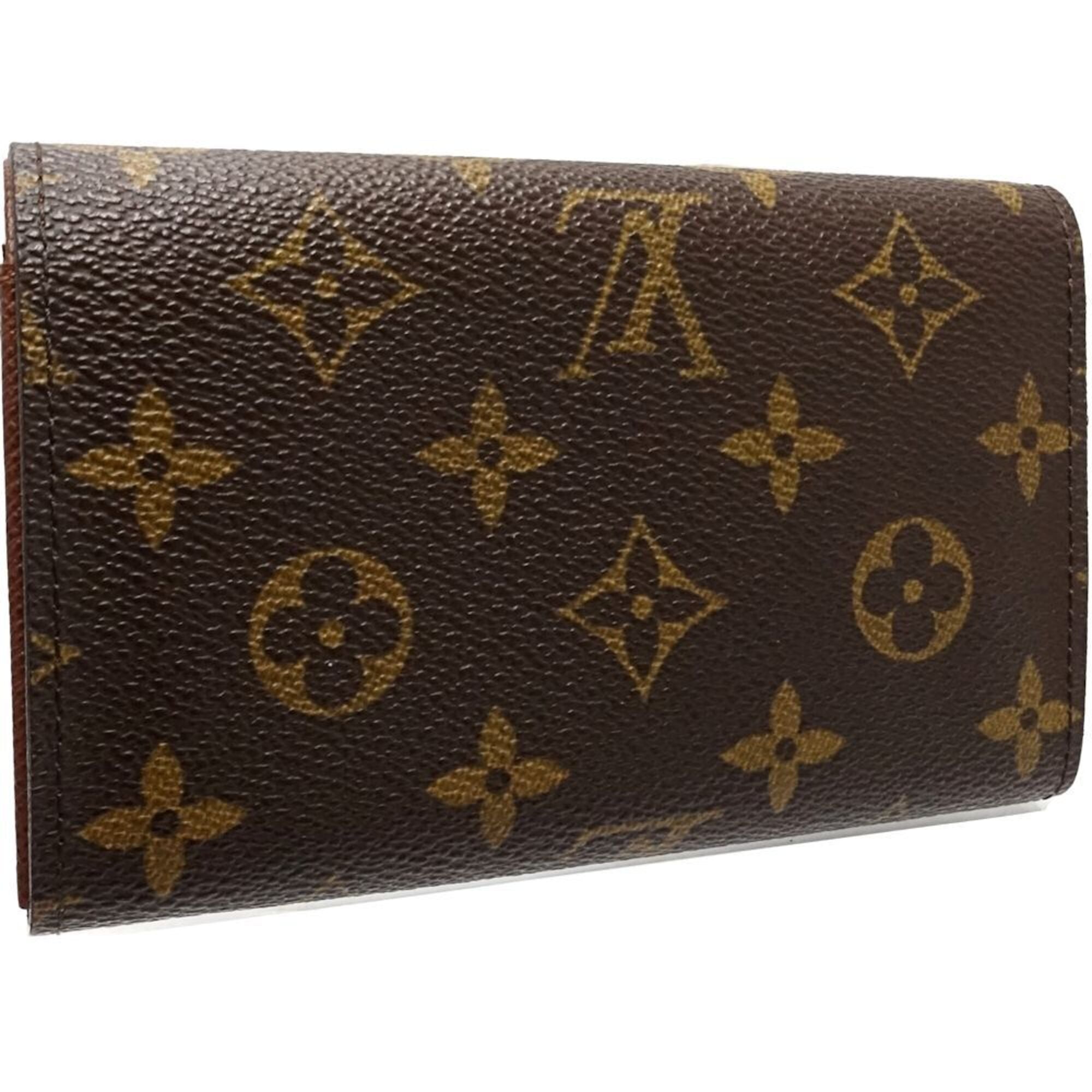 Louis Vuitton Monogram Brown Monogram Wallet (Bi-Fold) (Pre-Owned)