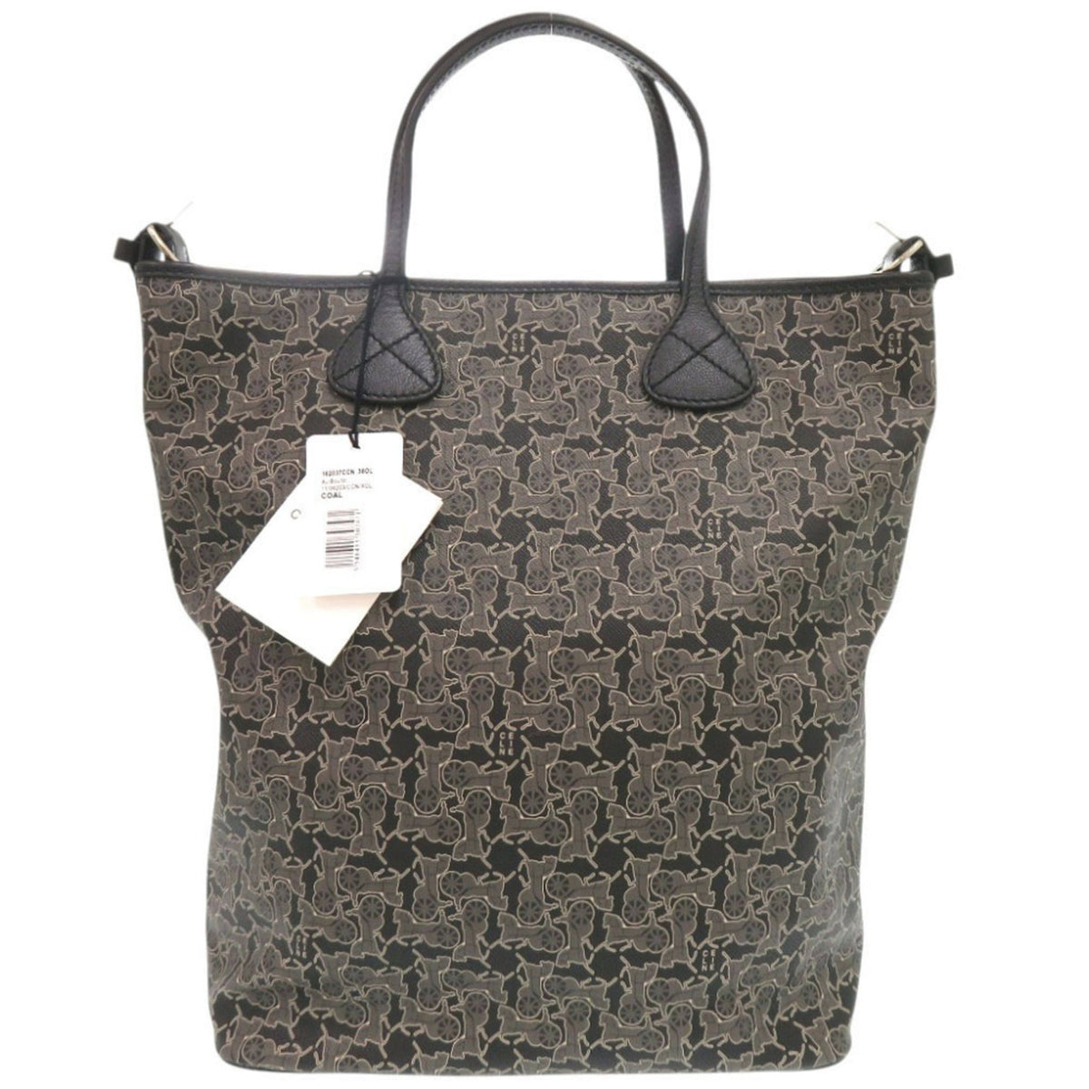 Celine Black Pvc Leather Tote Bag (Pre-Owned)
