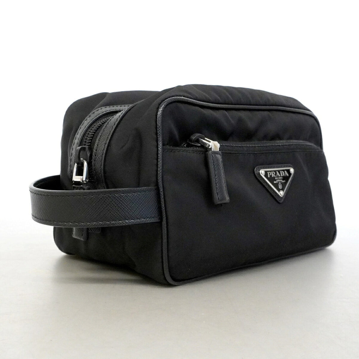 Prada Black Nylon Pouch (Pre-Owned)