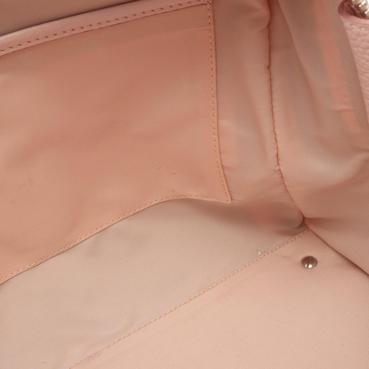 Tod's Pink Leather Handbag (Pre-Owned)