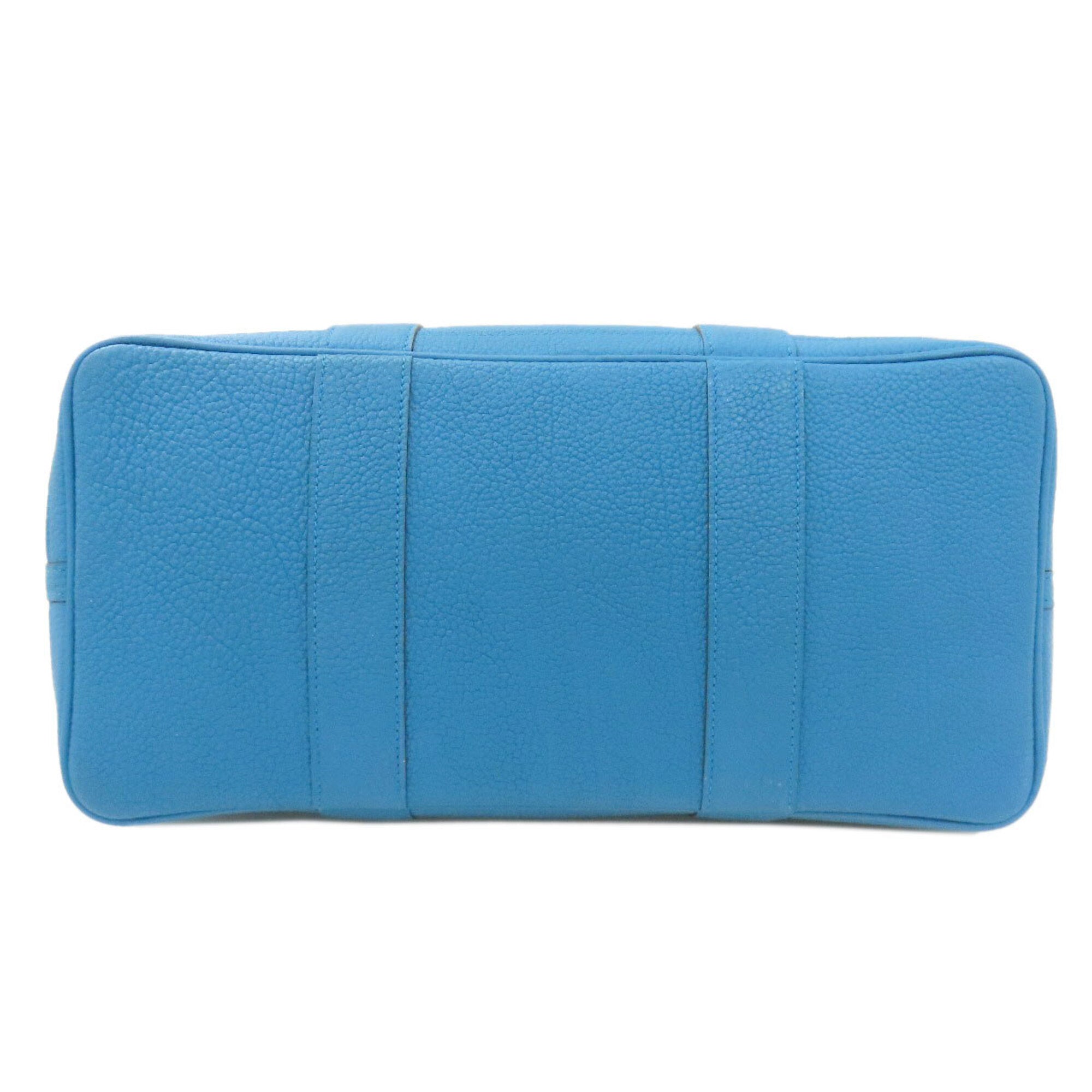 Hermes Blue Negonda Leather Handbag (Pre-Owned)