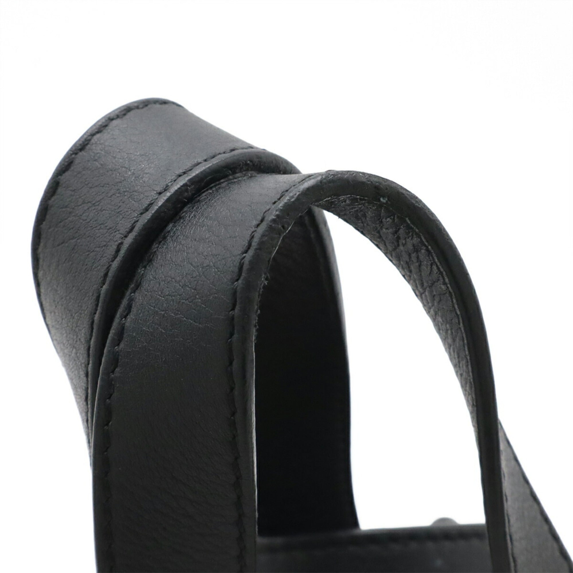 Loewe Hammock Black Leather Handbag Shoulder Bag (Pre-Owned)