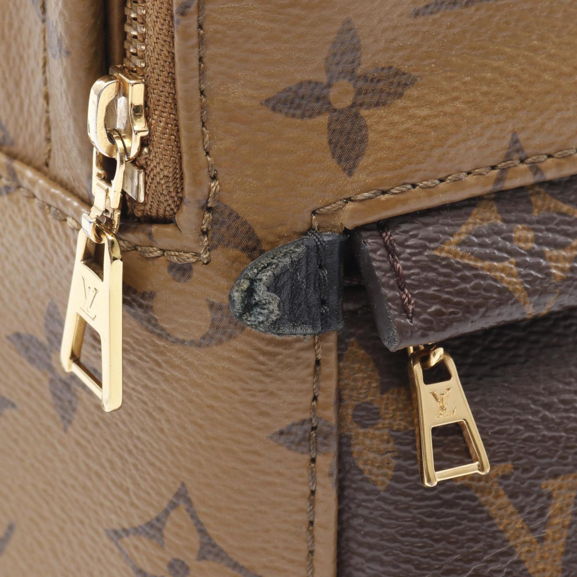 Louis Vuitton Brown Monogram Reverse Backpack (Pre-Owned)