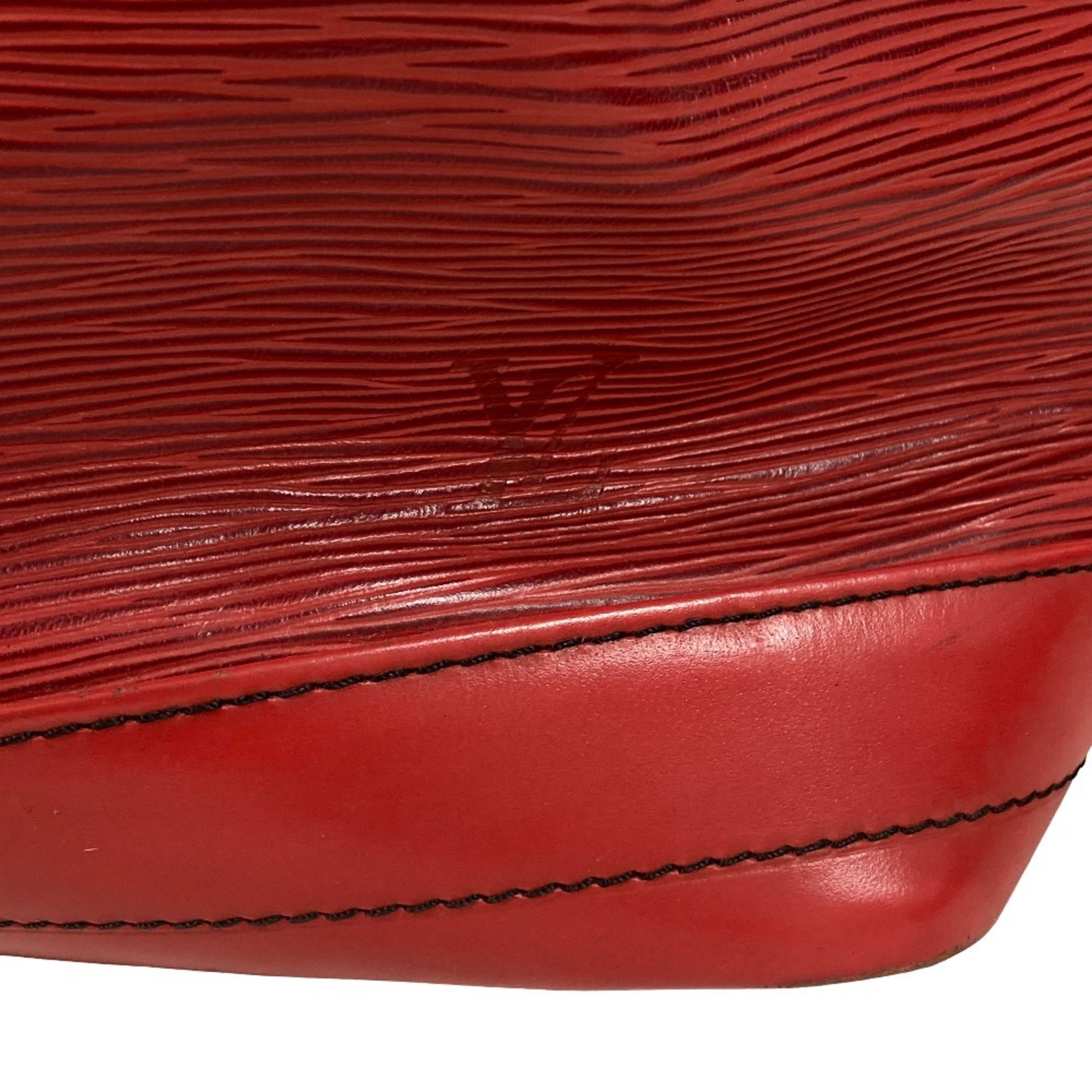 Louis Vuitton Castilian Red Epi Leather Shoulder Bag (Pre-Owned)