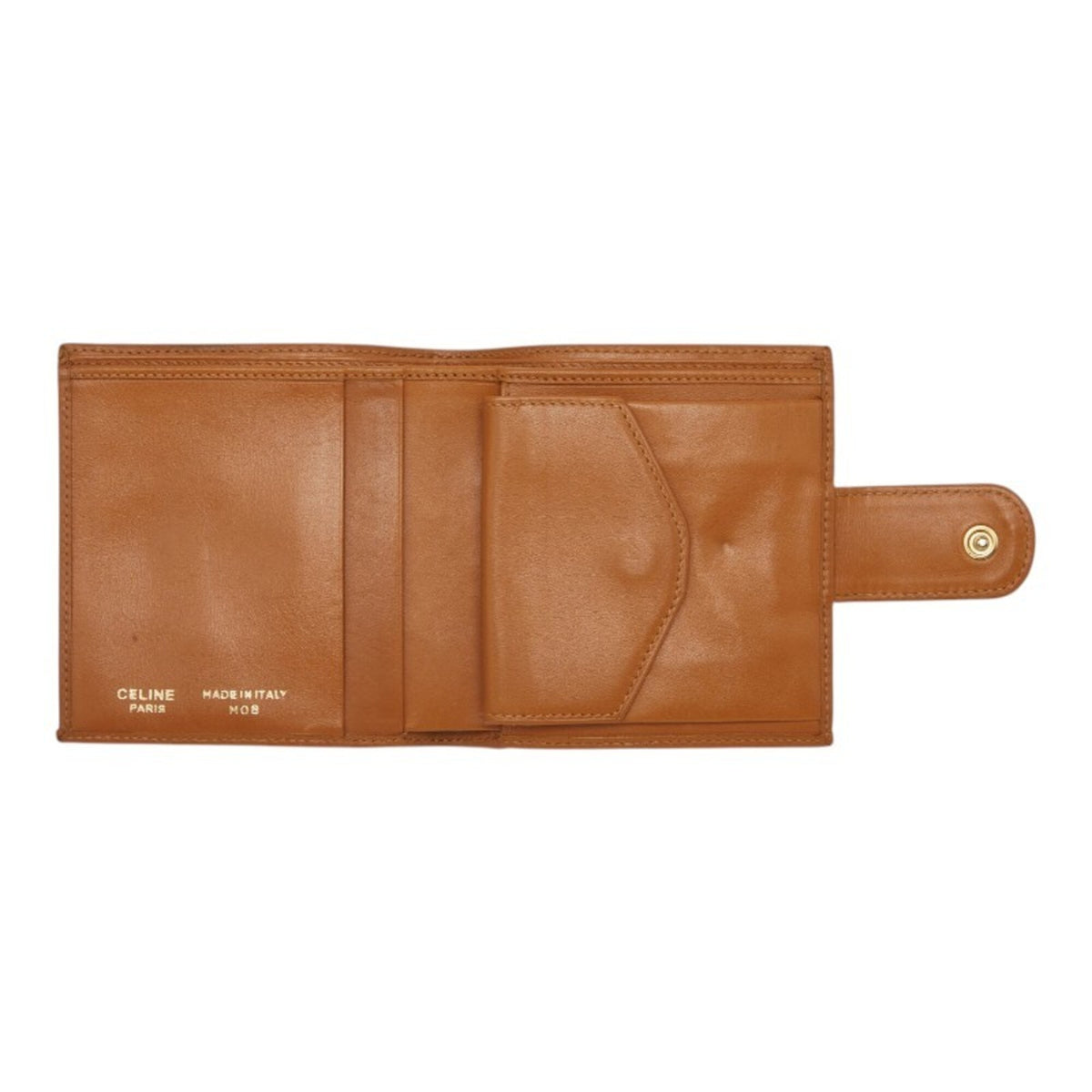 Celine Macadam Brown Pvc Leather Wallet (Bi-Fold) (Pre-Owned)