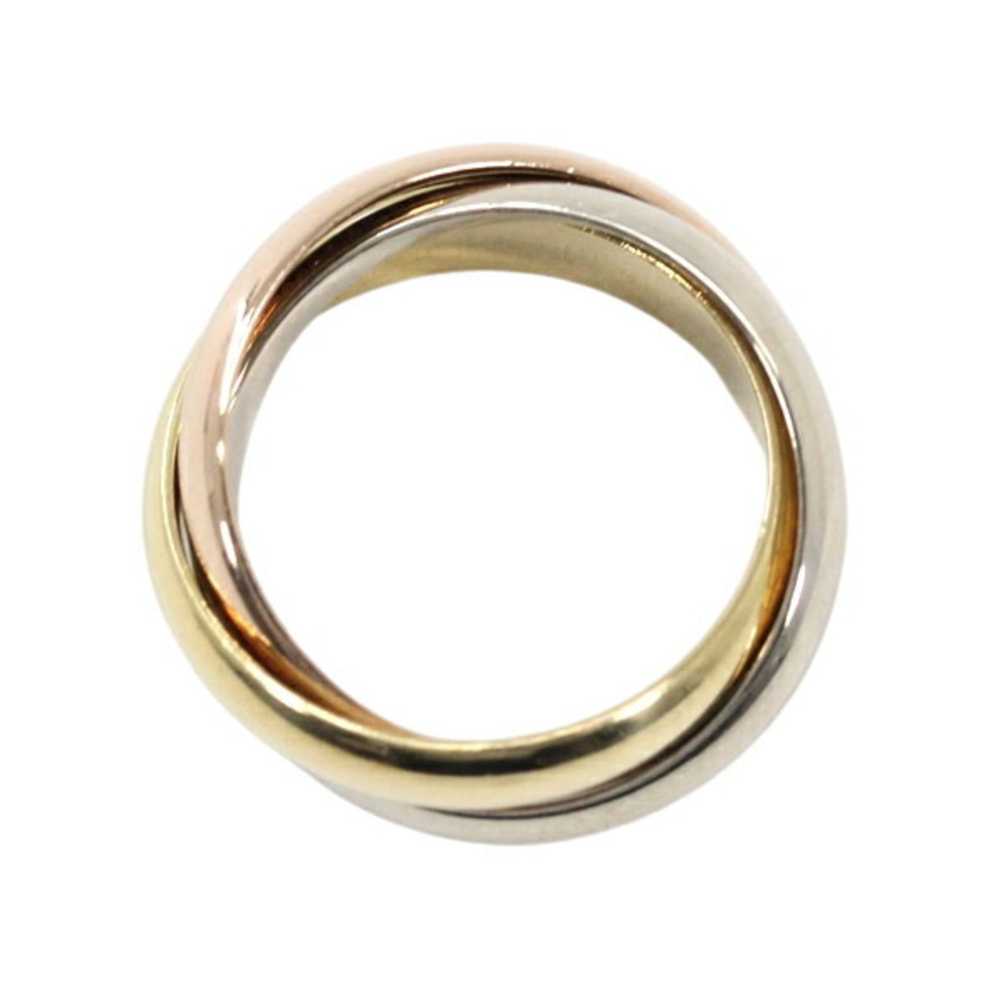 Cartier Pink Gold White Gold Yellow Gold Yellow Gold (18K) Pink Gold (18K) White Gold (18K) Band Ring (Pre-Owned)