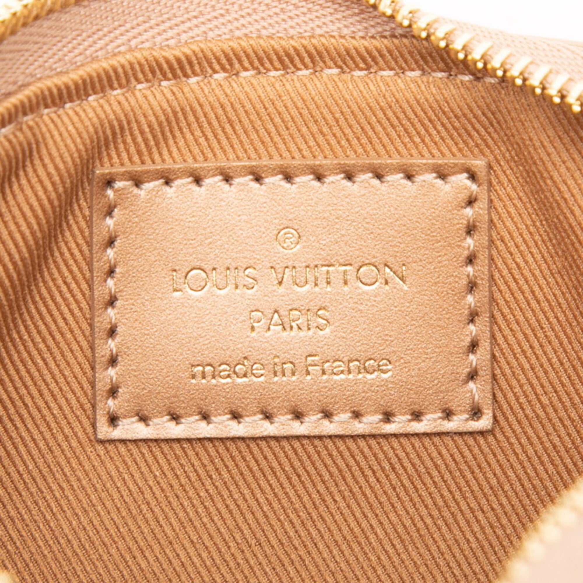 Louis Vuitton Rose Gold Patent Leather Clutch Bag Pochette Pouch (Pre-Owned)
