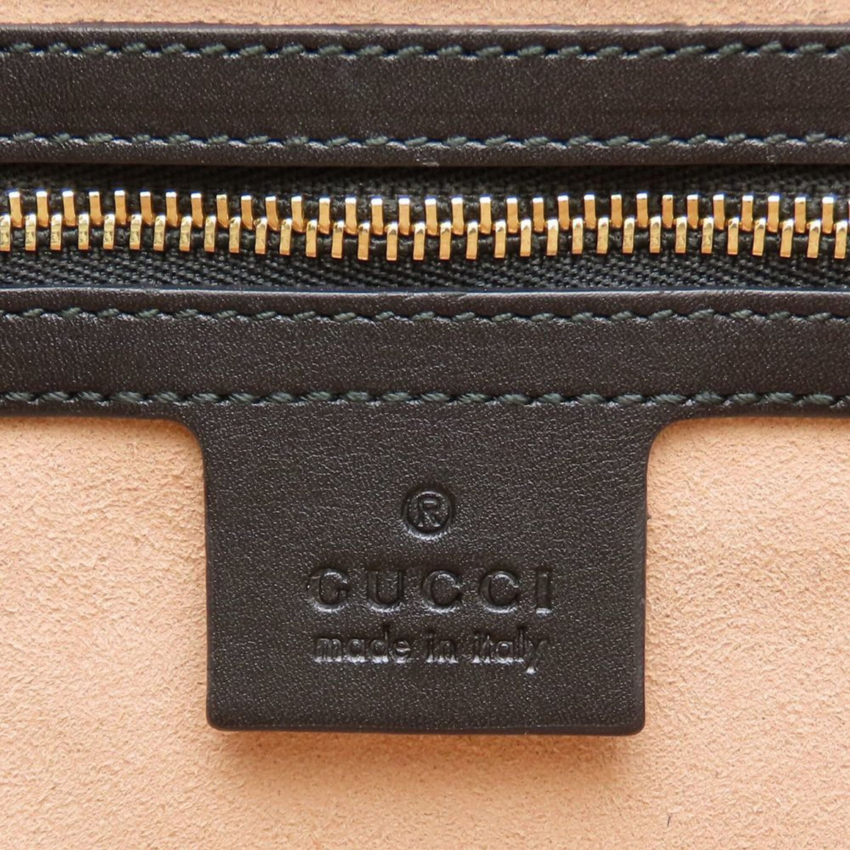 Gucci Black Bamboo Leather Handbag (Pre-Owned)